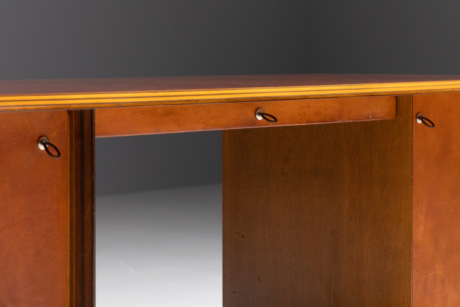 Walnut Desk by Afra & Tobia Scarpa for Maxalto - 1970s