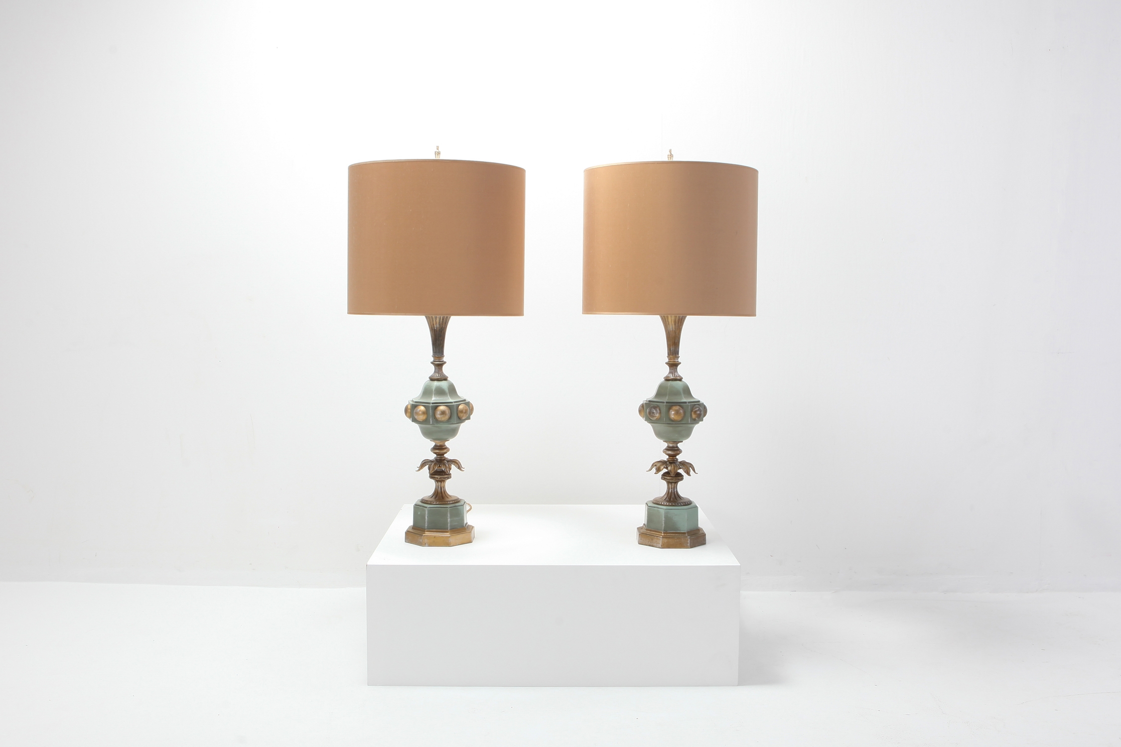 Goldwood by Boris | Hollywood Regency Table Lamps - 1950s