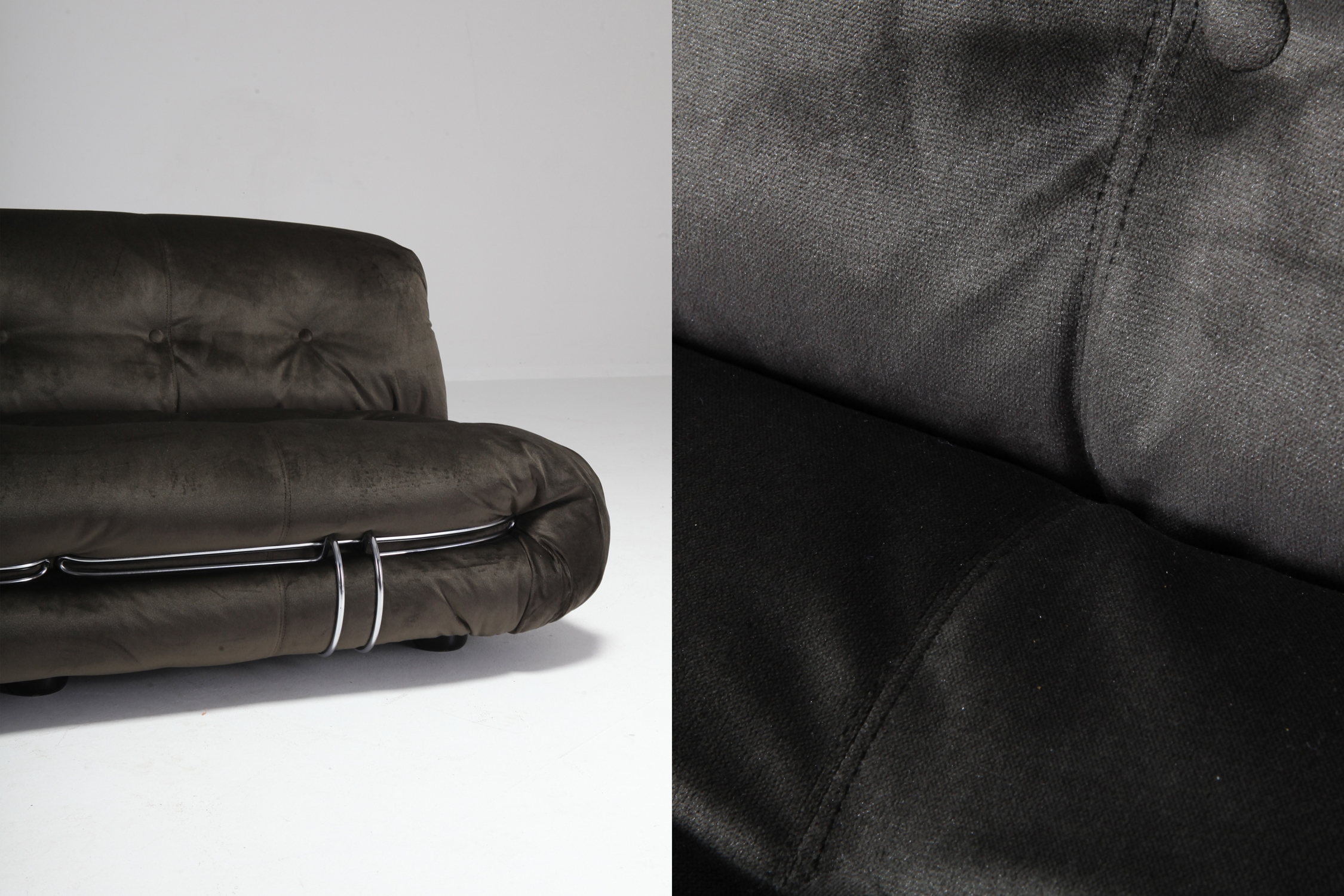Soriana Two-Seat Sofa by Afra and Tobia Scarpa for Cassina - 1970s