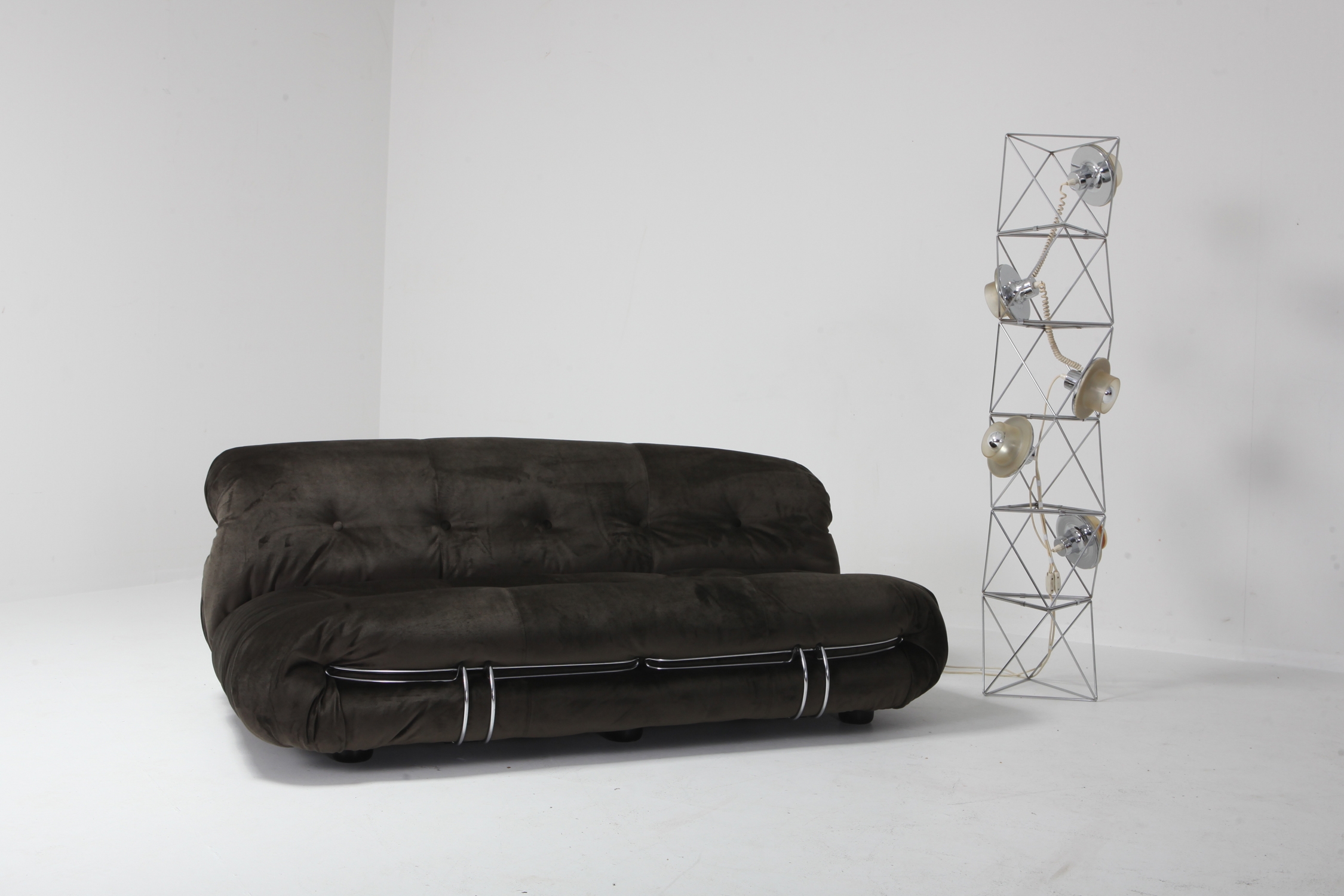 Soriana Two-Seat Sofa by Afra and Tobia Scarpa for Cassina - 1970s