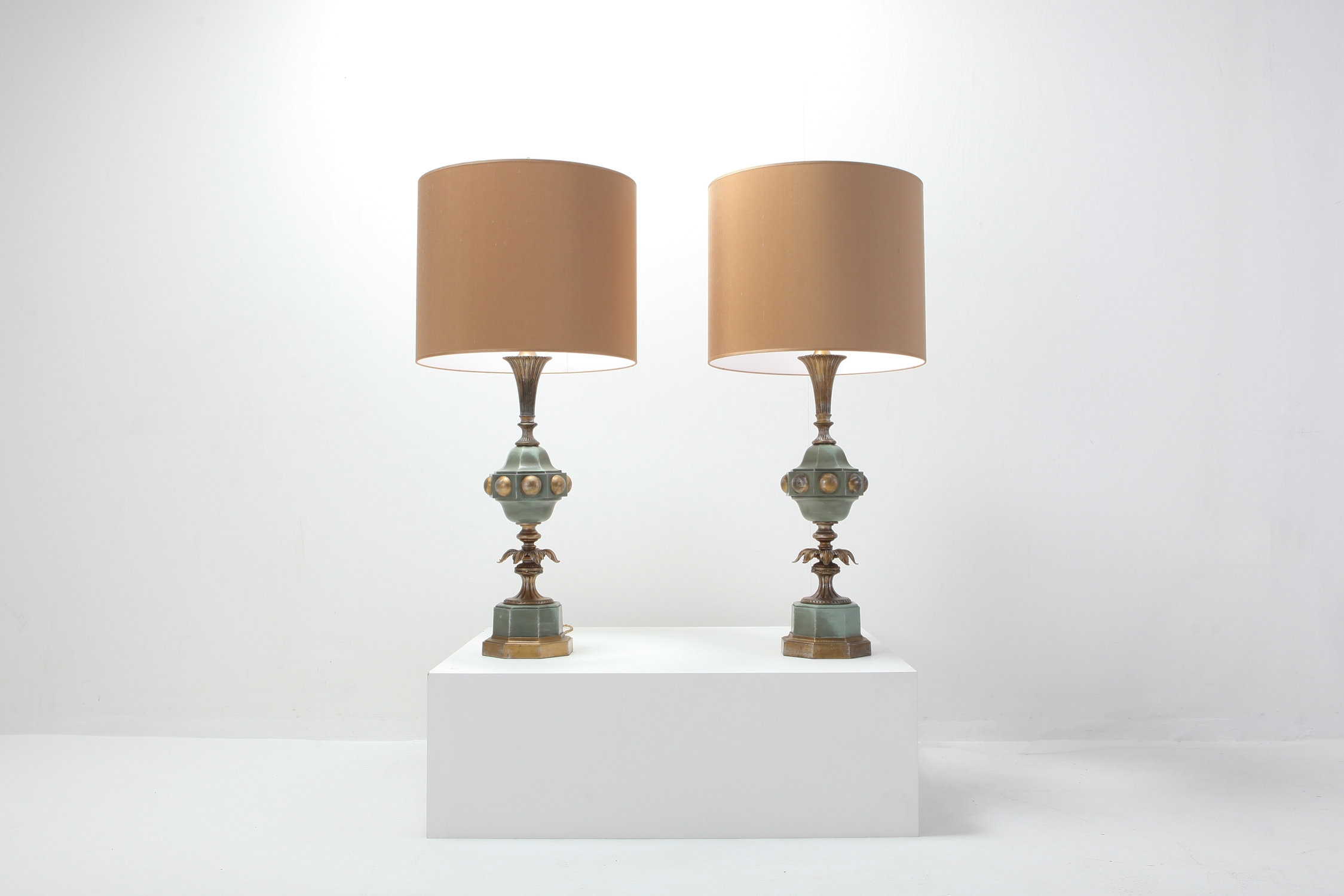 Goldwood by Boris | Hollywood Regency Table Lamps - 1950s