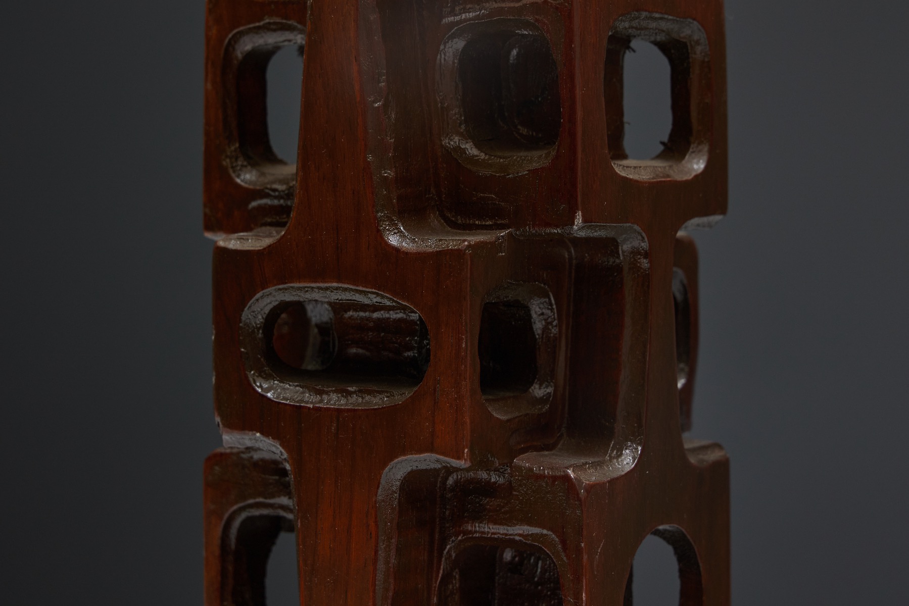 Sculpted Table Lamp by Gianni Pinna - 1970s