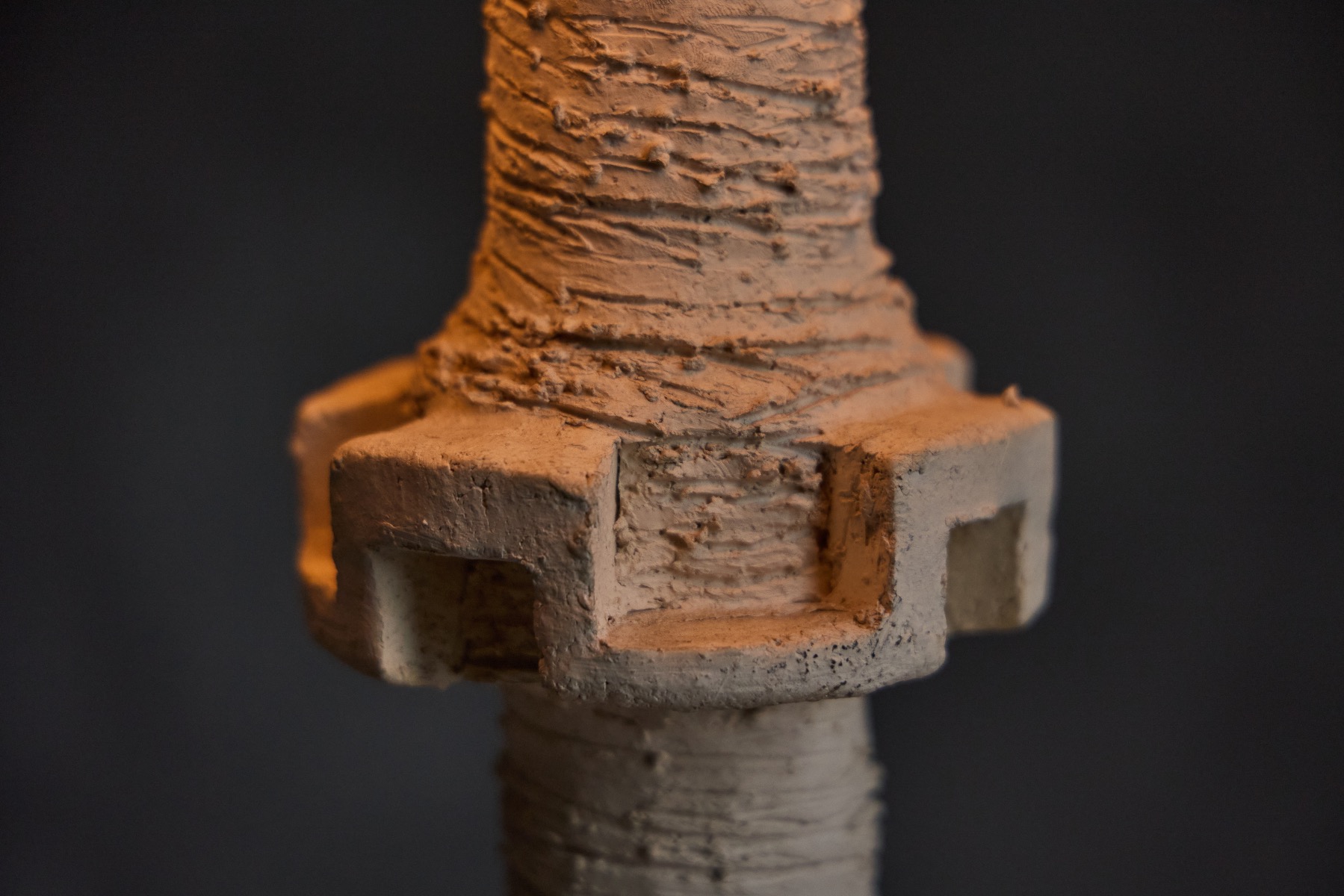 Sculptural Brutalist Table Lamps - 1970s