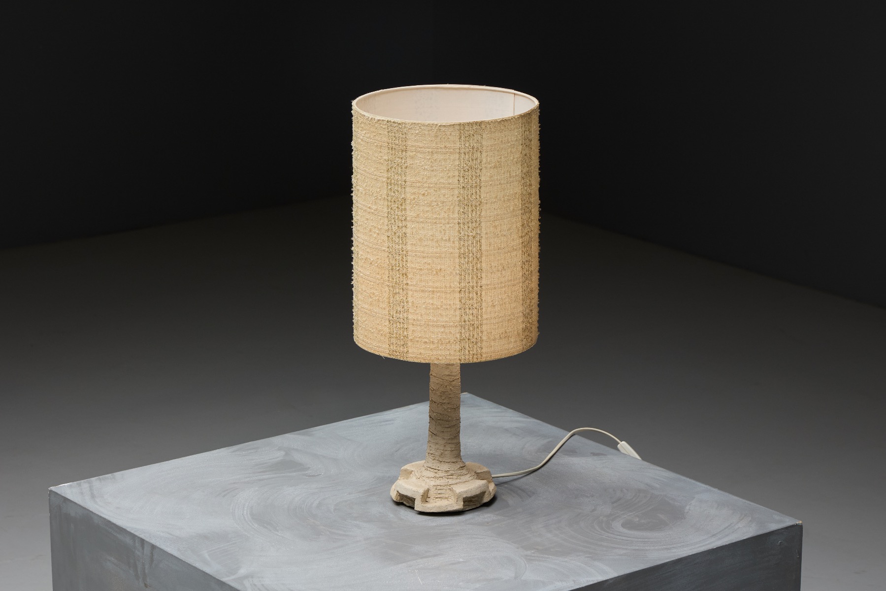 Sculptural Brutalist Table Lamps - 1970s