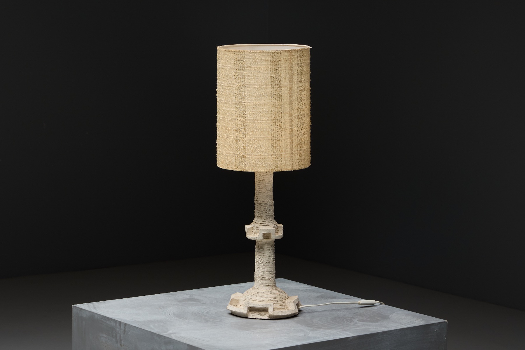 Sculptural Brutalist Table Lamps - 1970s