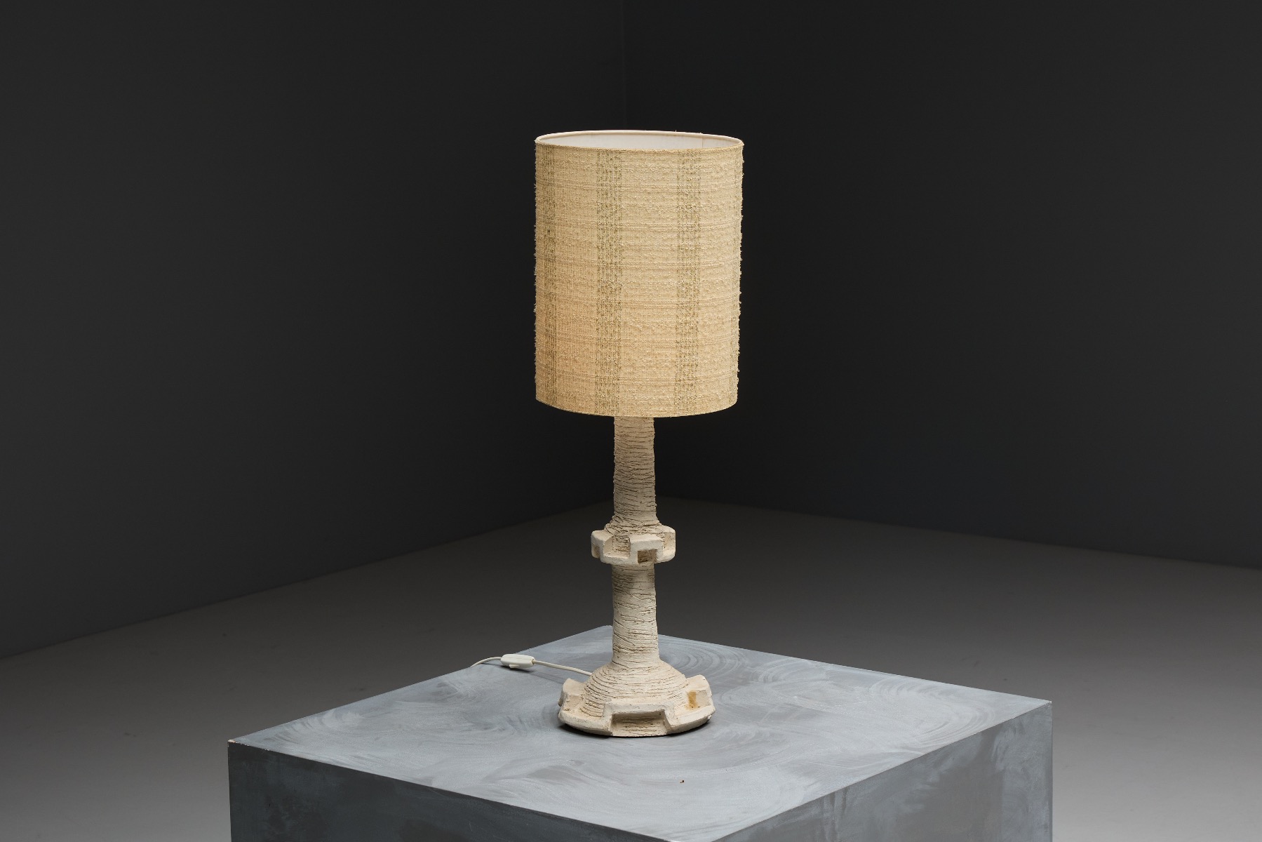 Sculptural Brutalist Table Lamps - 1970s