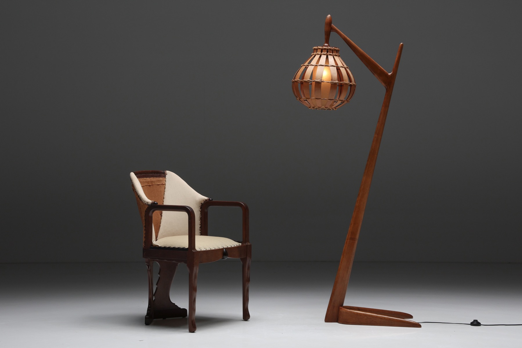 Sculptural Floor Lamp - 1960s