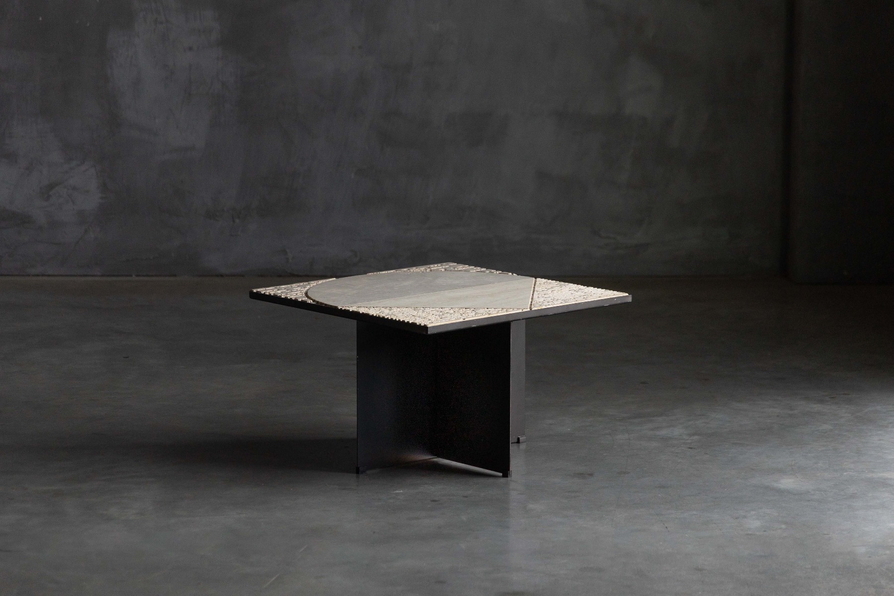 Sculptural Stone Side Tables by Nerone Ceccarelli, Italy - 1970s