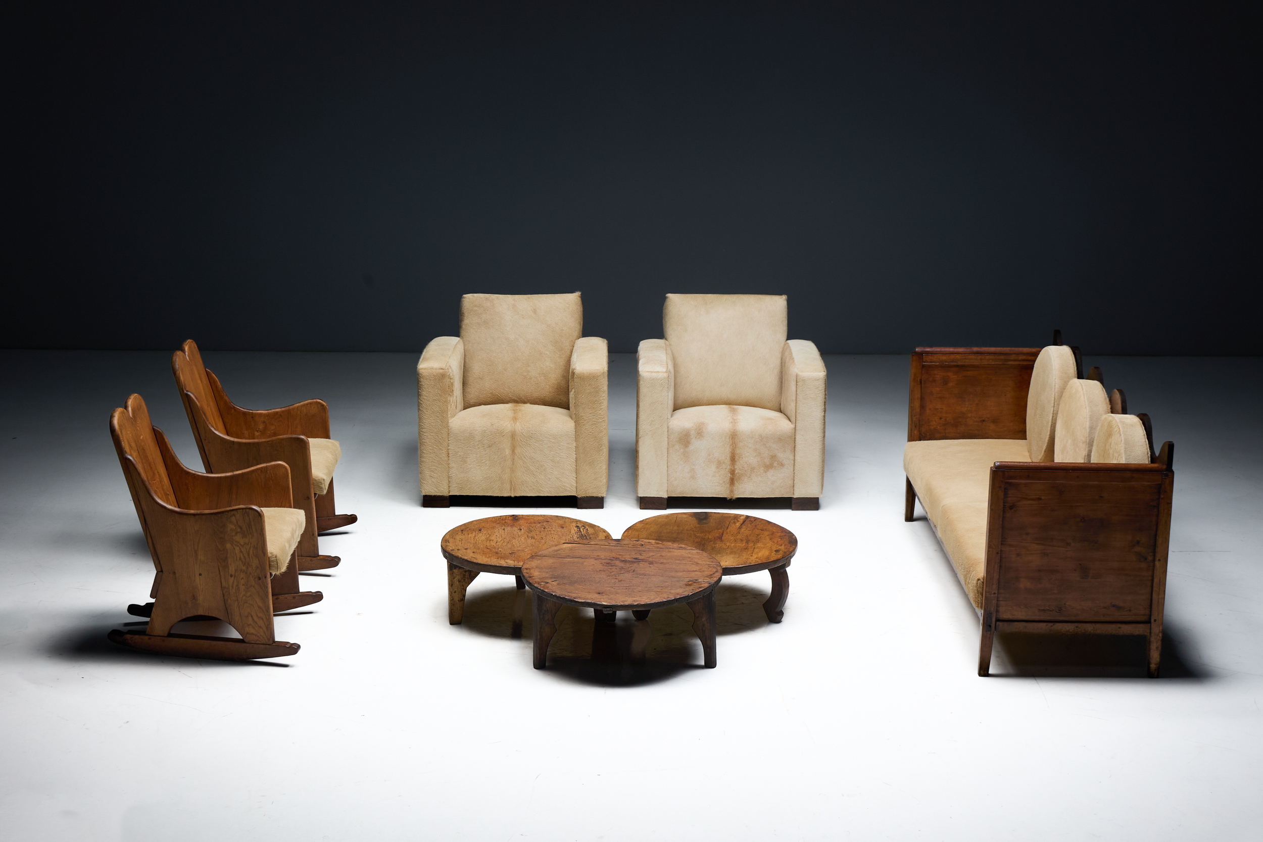 Settee in the Style of Axel Einar Hjorth, Sweden - 1930s