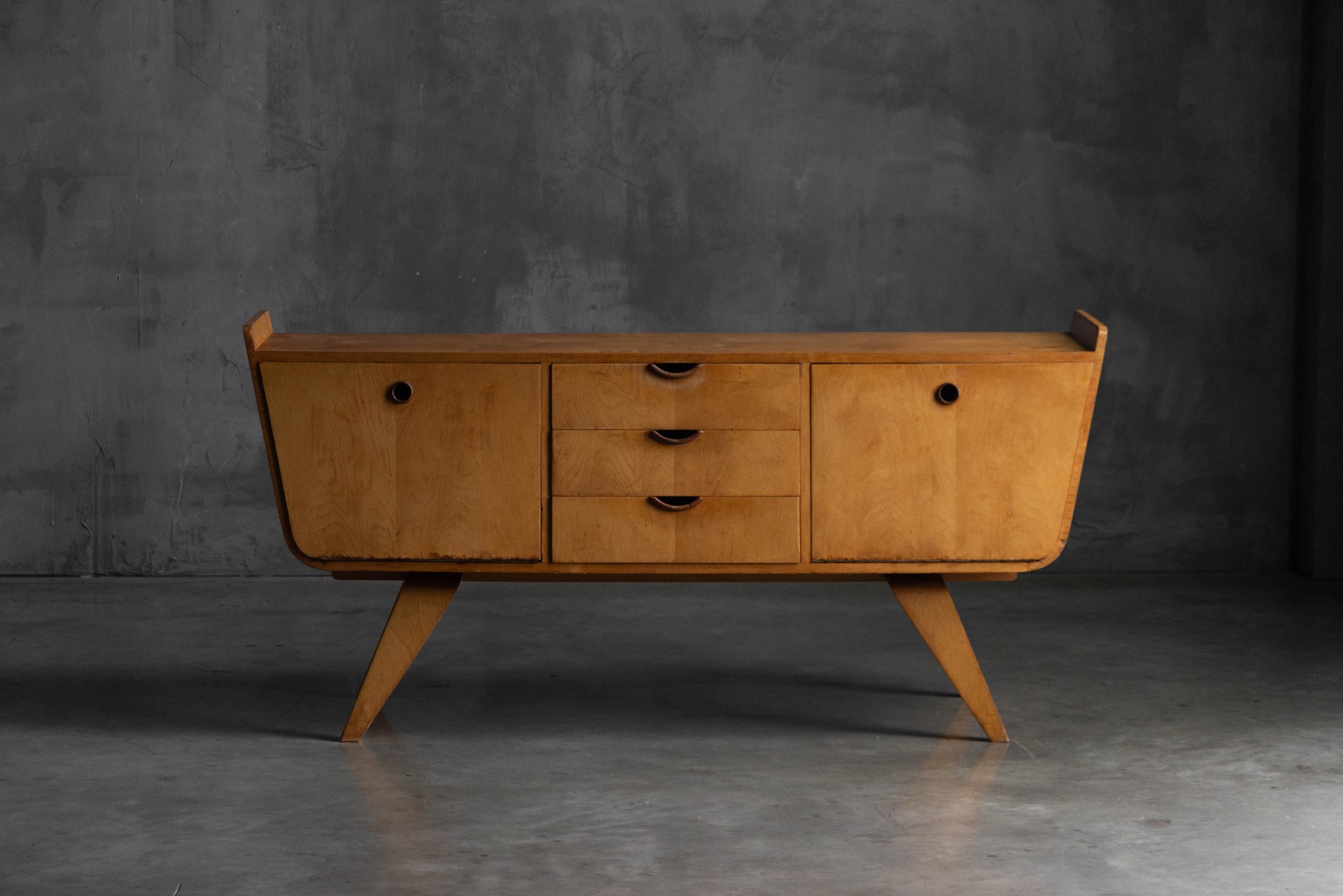 Sideboard Attributed to Cor Alons for Den Boer Gouda, Netherlands - 1950s