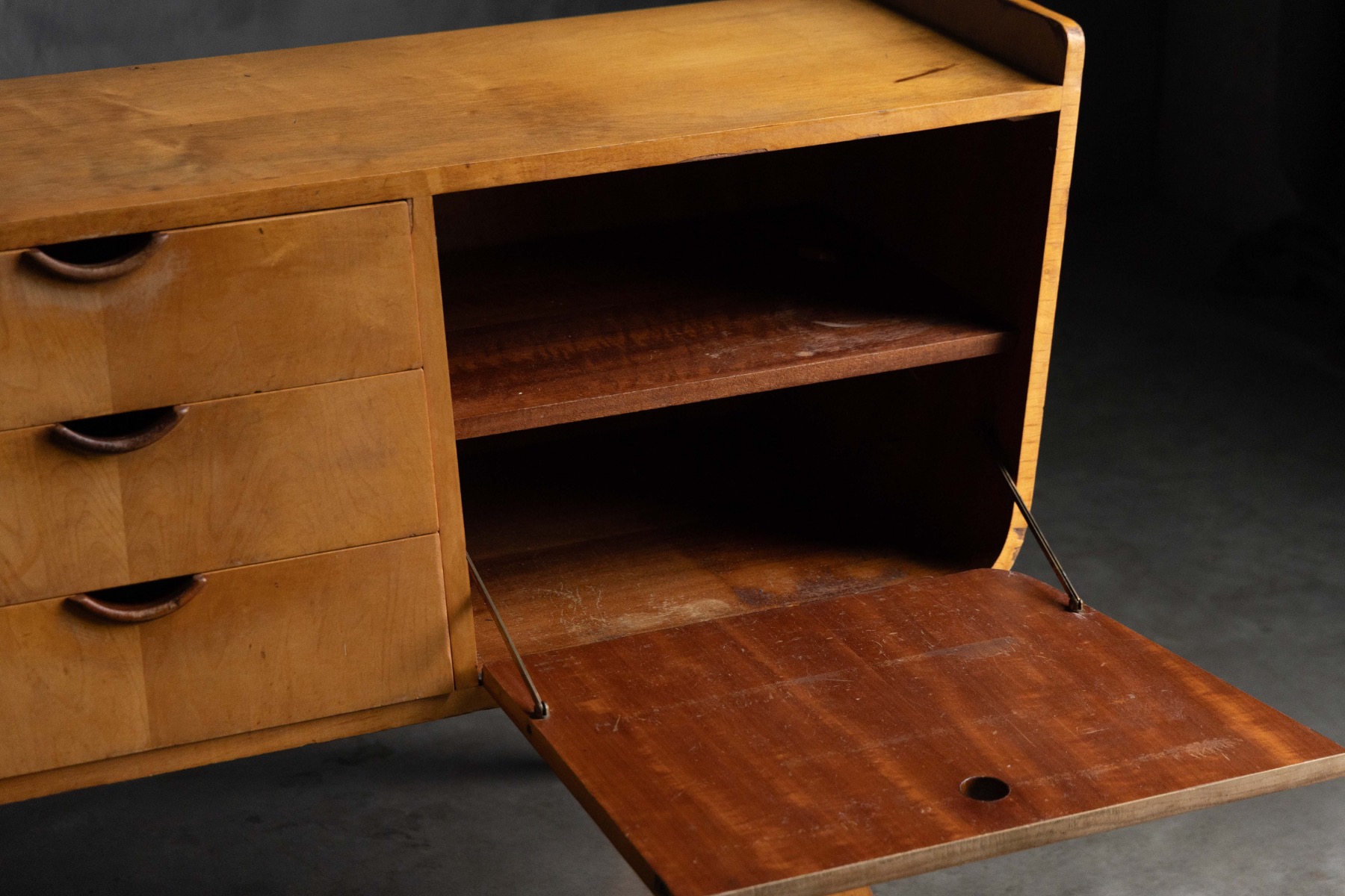 Sideboard Attributed to Cor Alons for Den Boer Gouda, Netherlands - 1950s