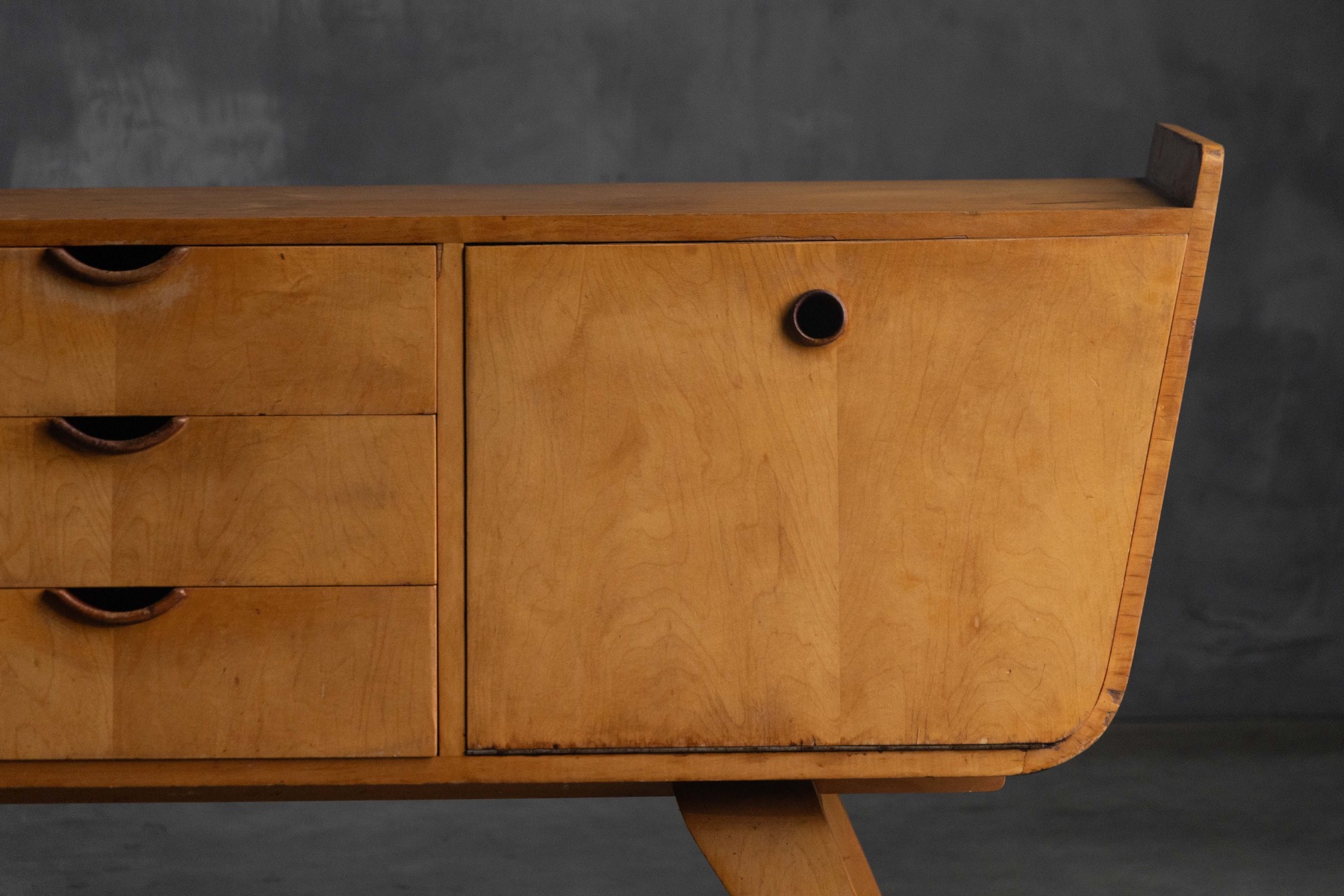 Sideboard Attributed to Cor Alons for Den Boer Gouda, Netherlands - 1950s