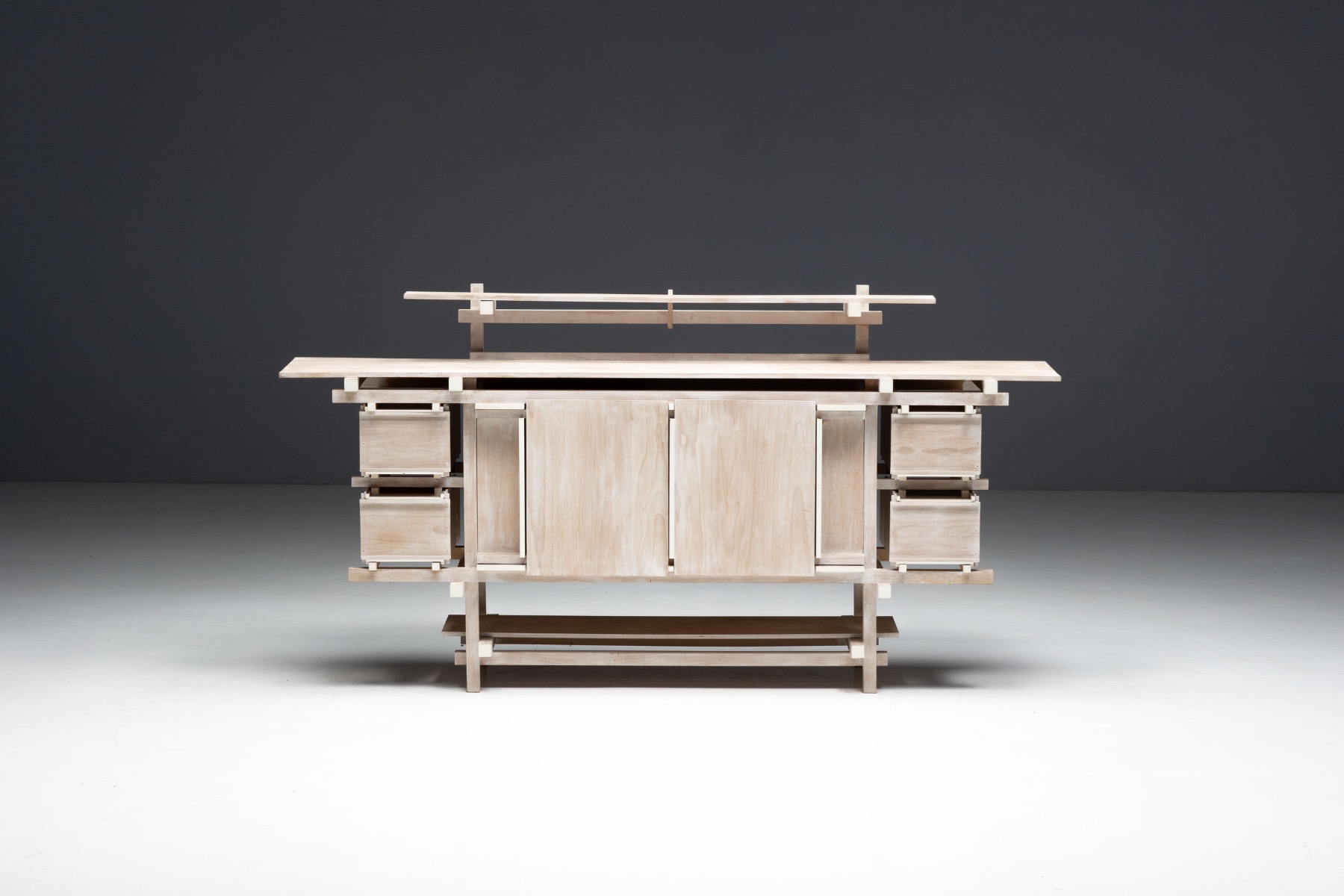 Sideboard Attributed to Gerrit Rietveld, Netherlands - 1980s