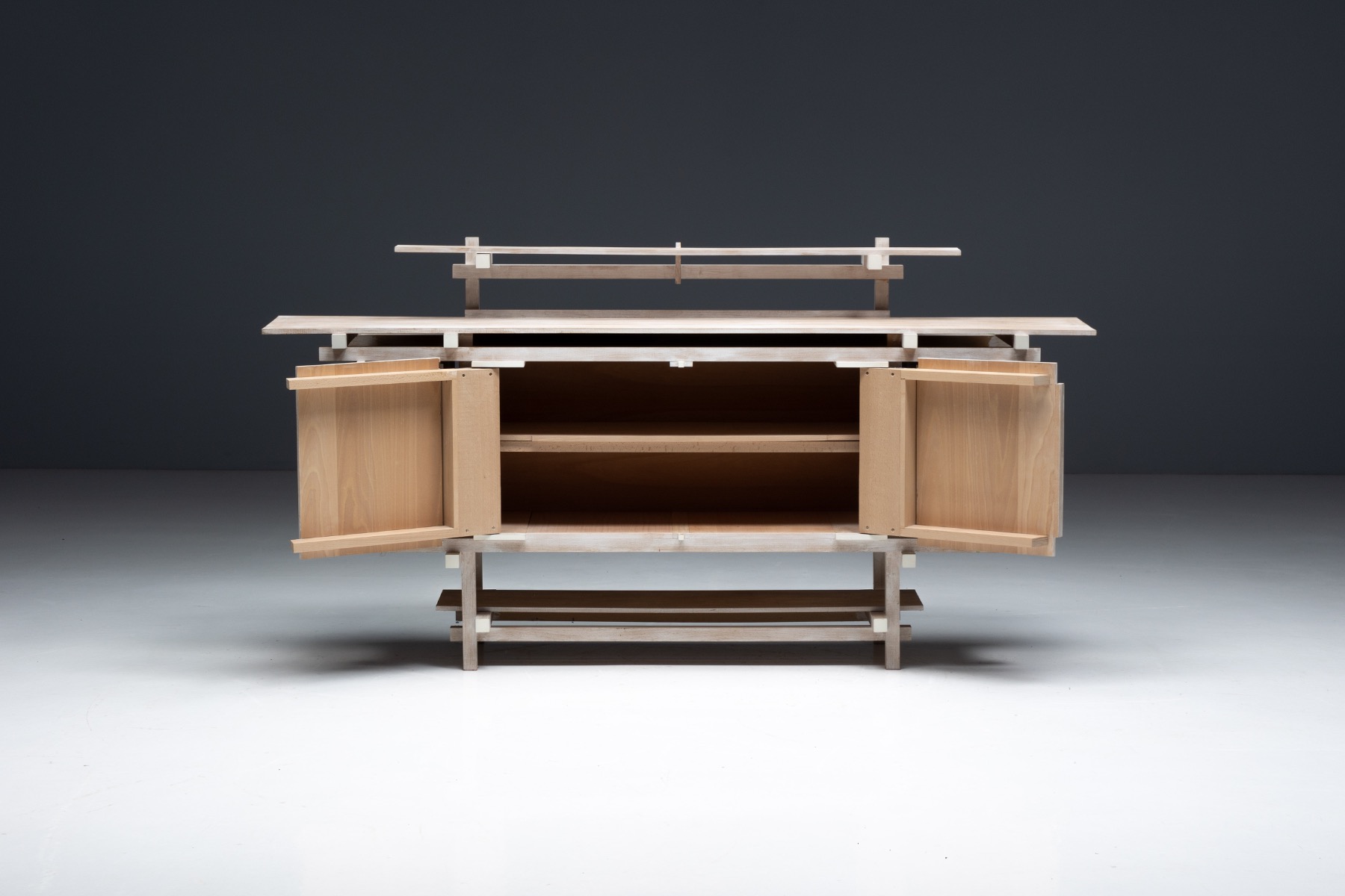 Sideboard Attributed to Gerrit Rietveld, Netherlands - 1980s