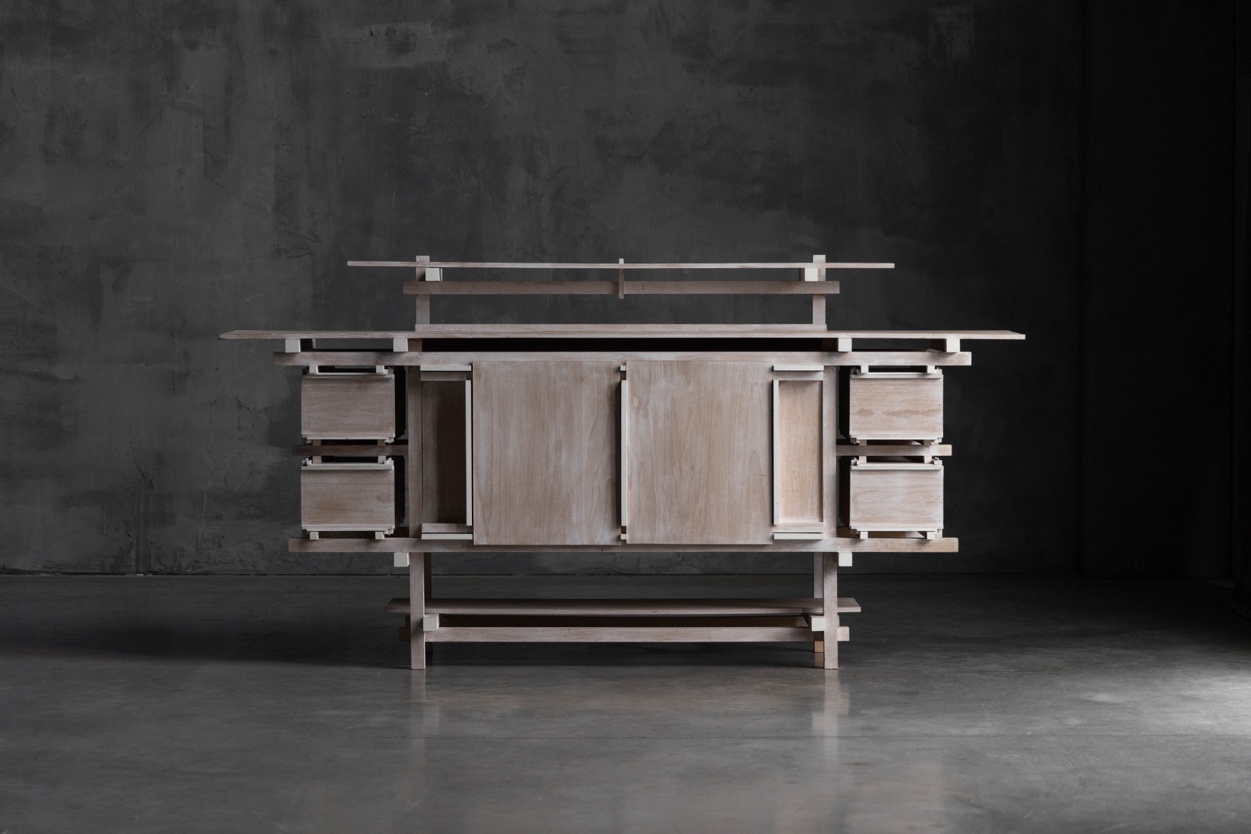Sideboard Attributed to Gerrit Rietveld, Netherlands - 1980s