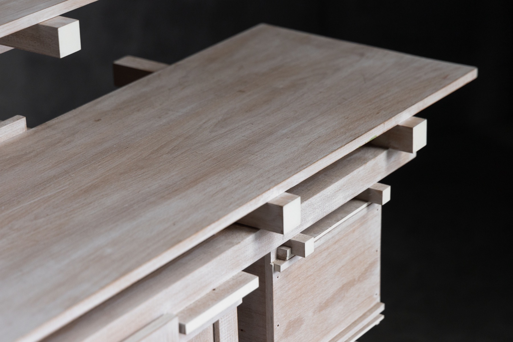 Sideboard Attributed to Gerrit Rietveld, Netherlands - 1980s