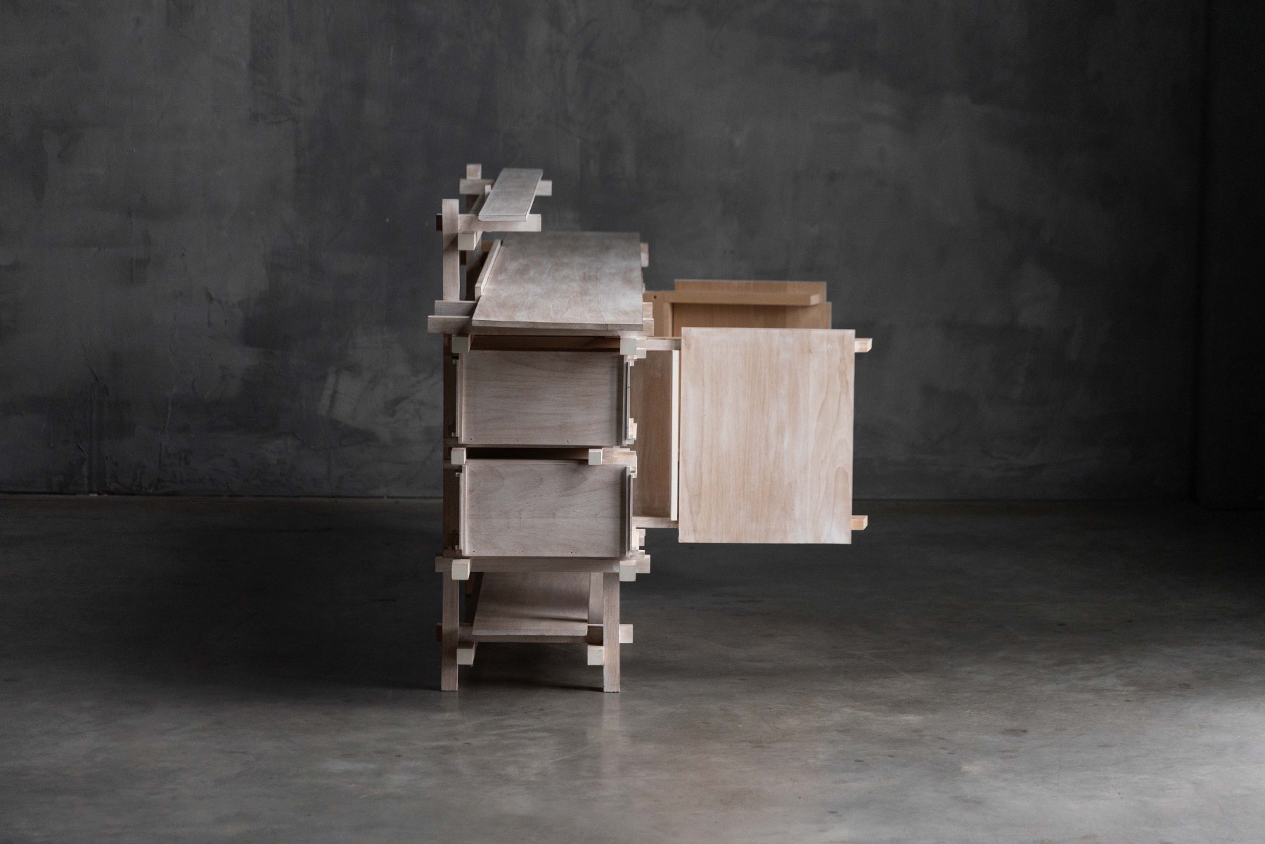 Sideboard Attributed to Gerrit Rietveld, Netherlands - 1980s