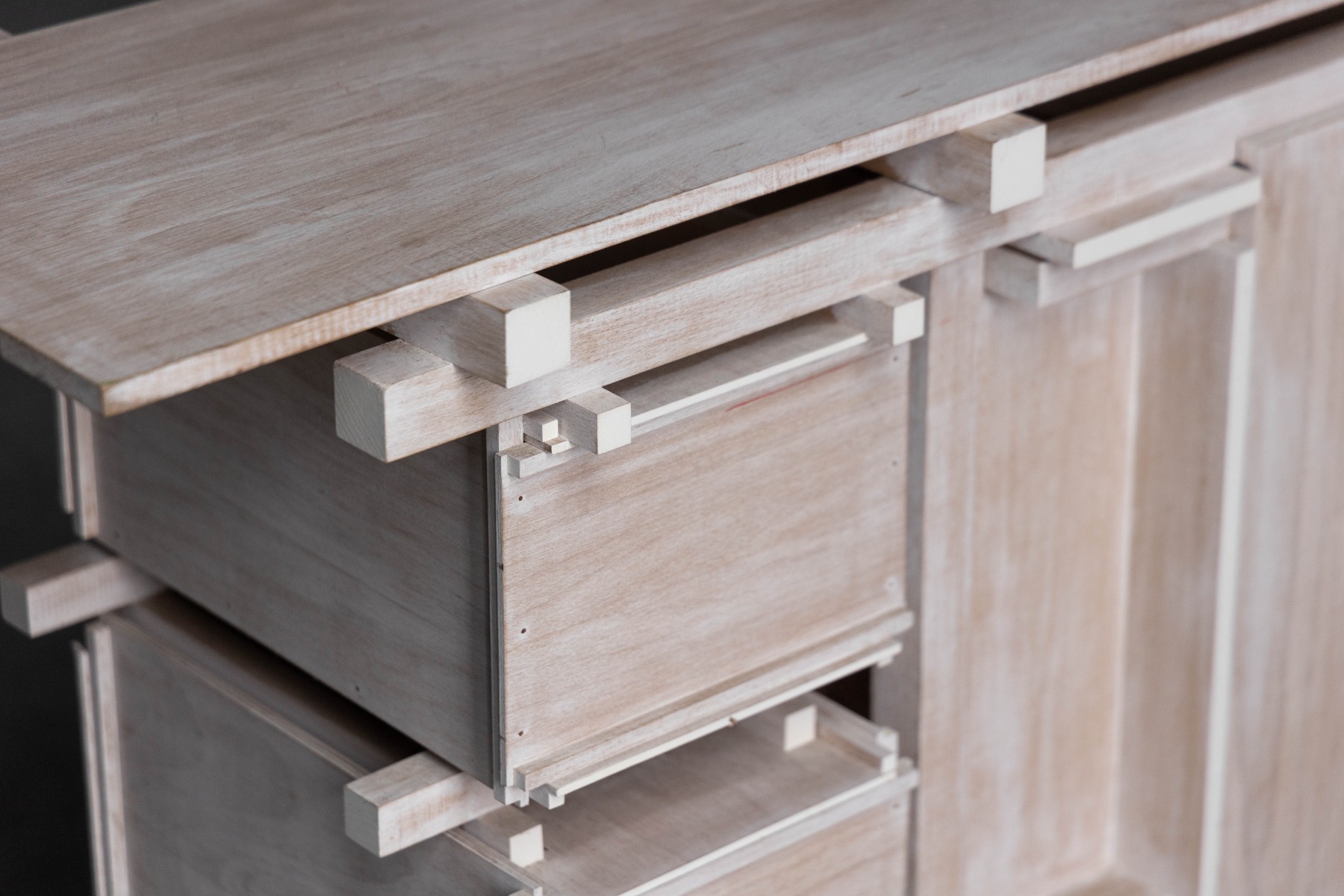 Sideboard Attributed to Gerrit Rietveld, Netherlands - 1980s