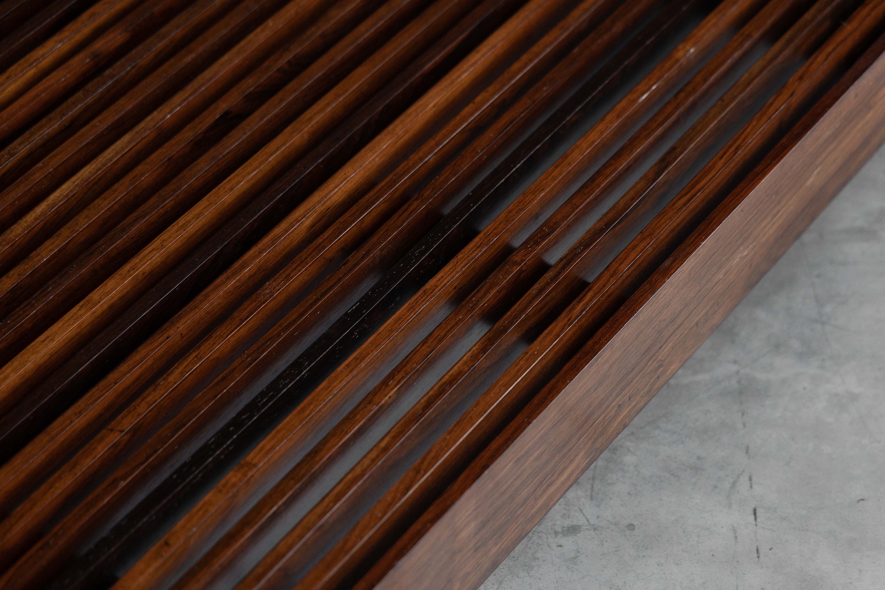 Slatted Bench by Móveis Ambiente - 1965