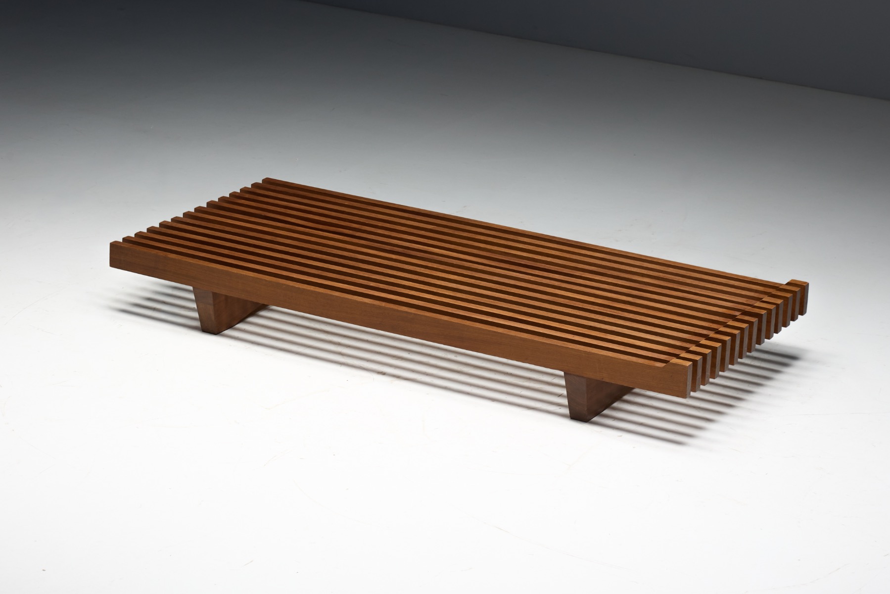 Slatted Daybed by Robert Anxionnat, France - circa 1960