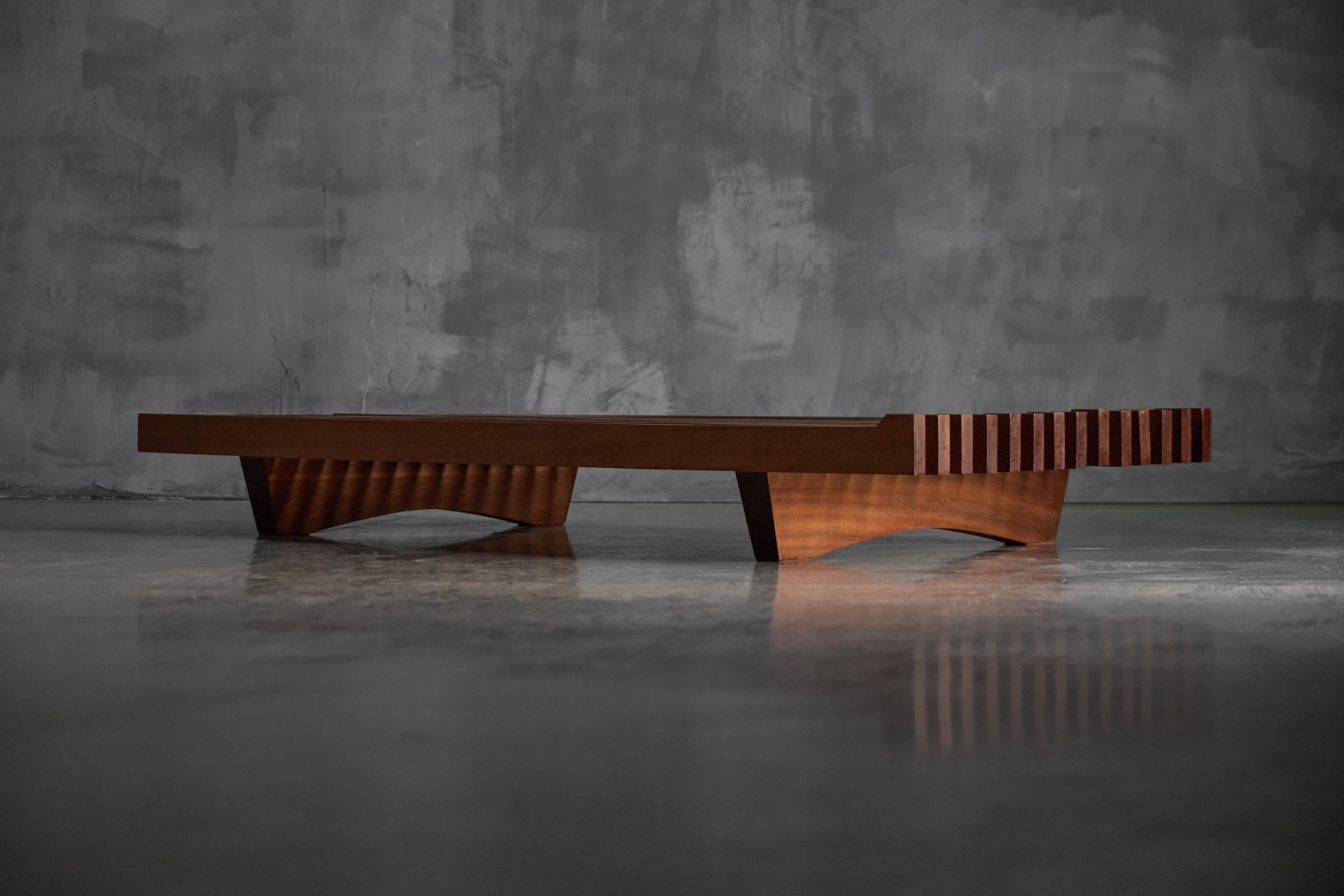 Slatted Daybed by Robert Anxionnat, France - circa 1960