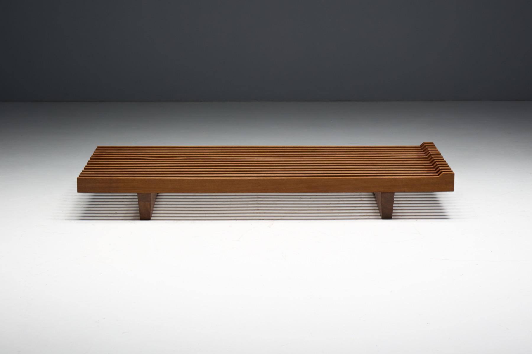 Slatted Daybed by Robert Anxionnat, France - circa 1960