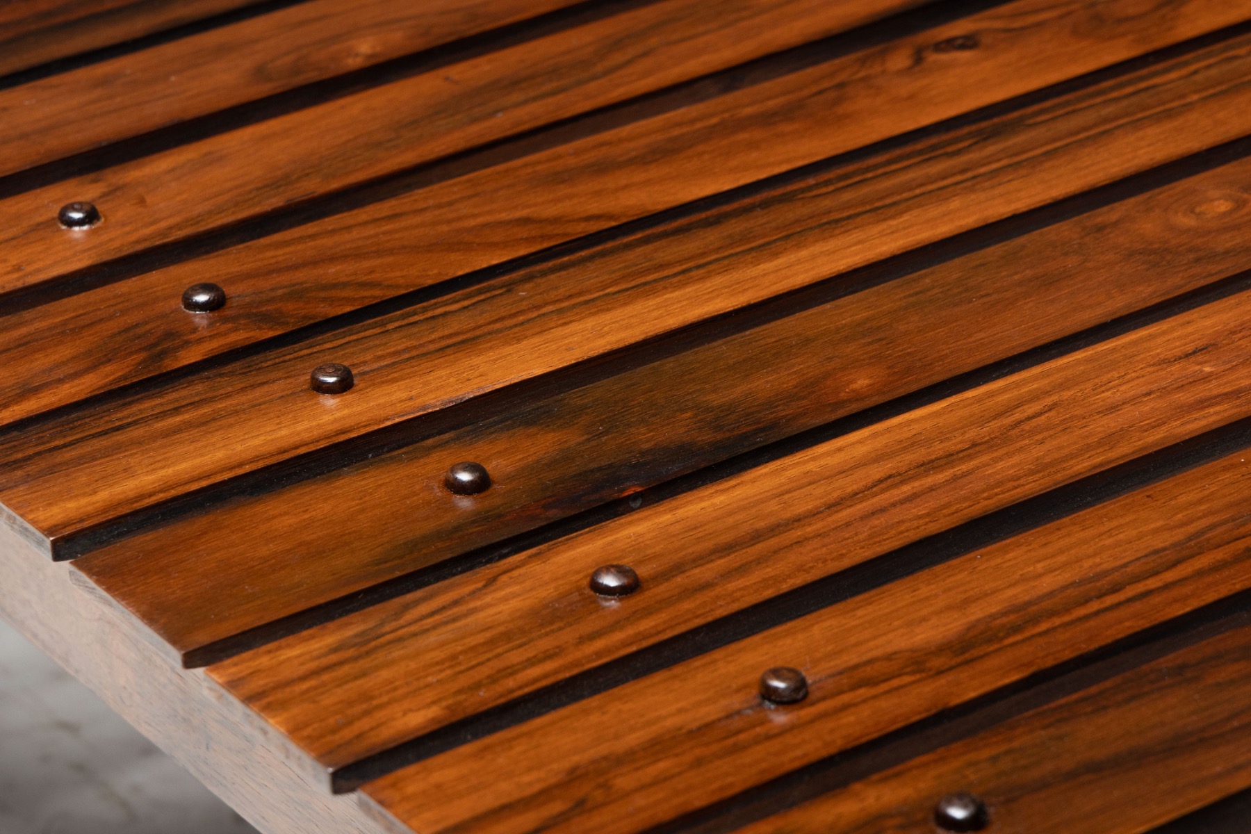 Slatted “Mucki” Bench by Sergio Rodrigues, Brazil - 1960s