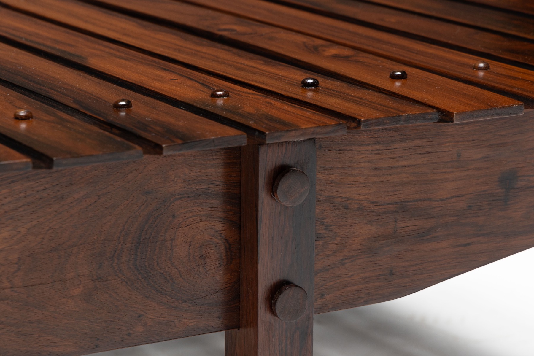 Slatted “Mucki” Bench by Sergio Rodrigues, Brazil - 1960s