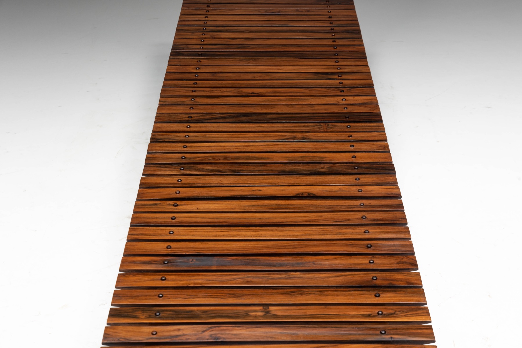 Slatted “Mucki” Bench by Sergio Rodrigues, Brazil - 1960s