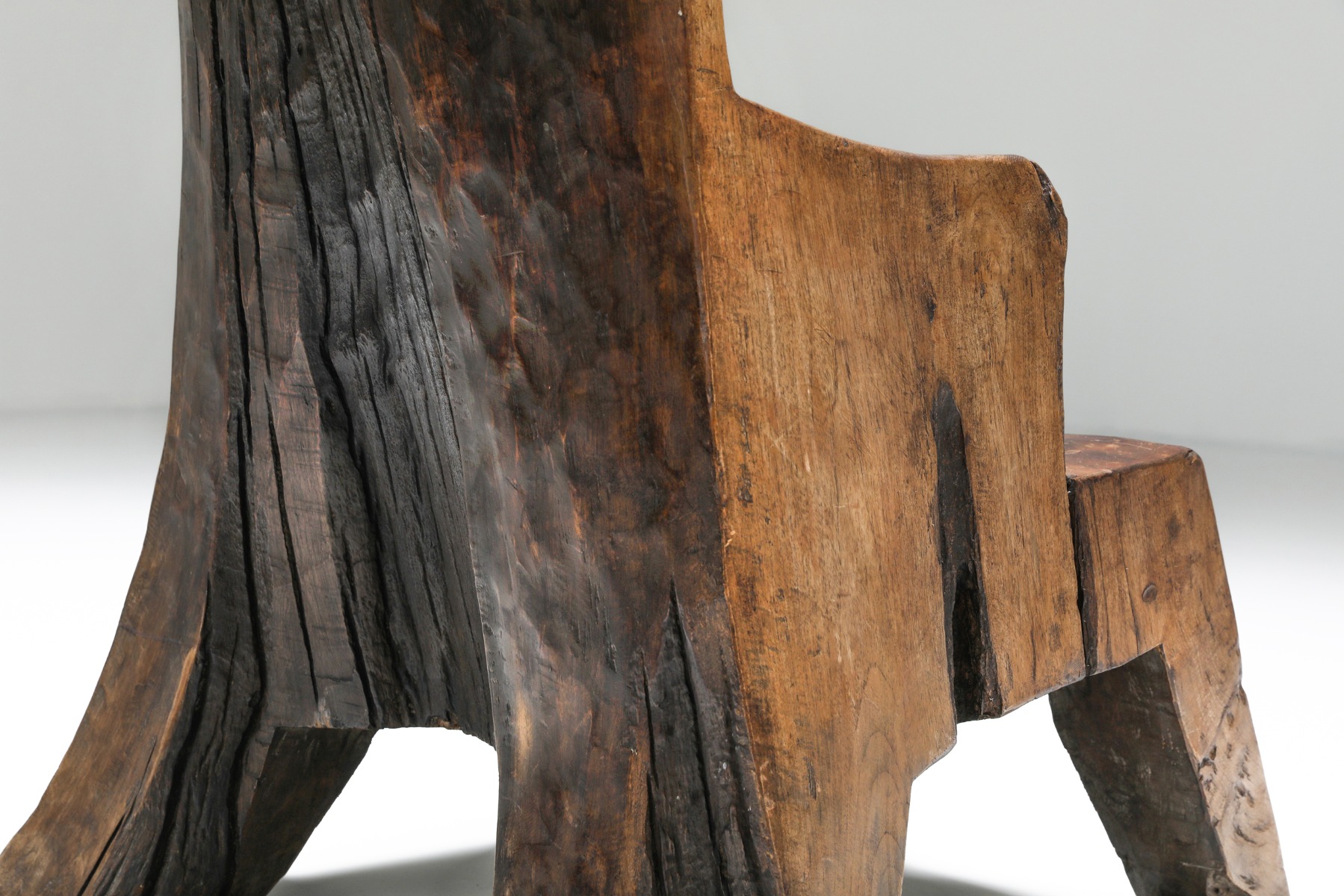 Wooden chair In The Style of José Zanine Caldas - 1800's