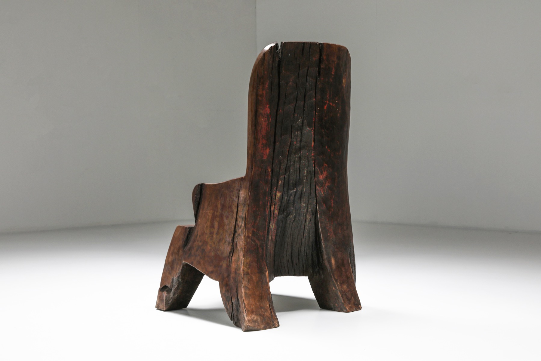 Wooden chair In The Style of José Zanine Caldas - 1800's