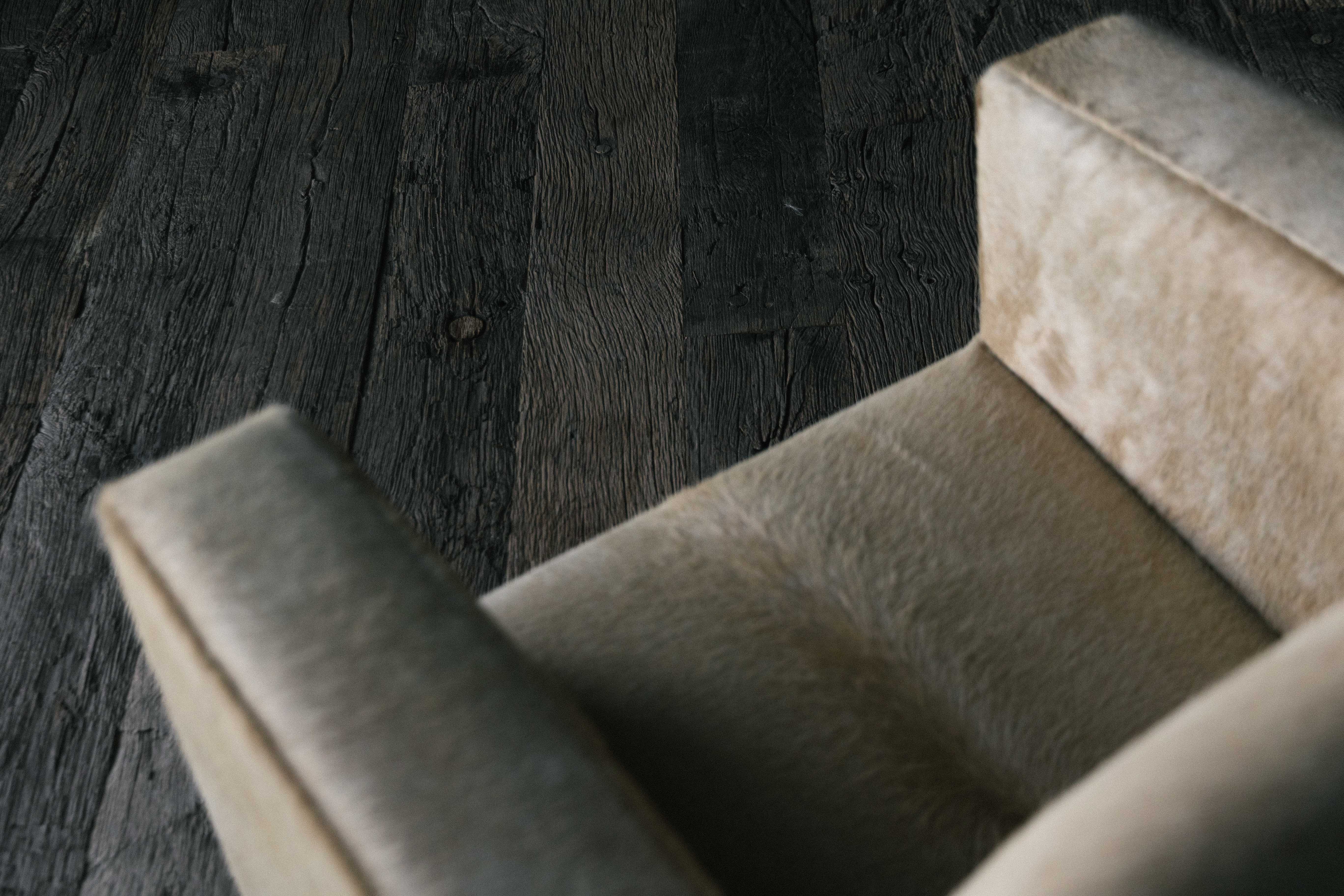 Solid Oak Flooring with Authentic Patina - 20th Century