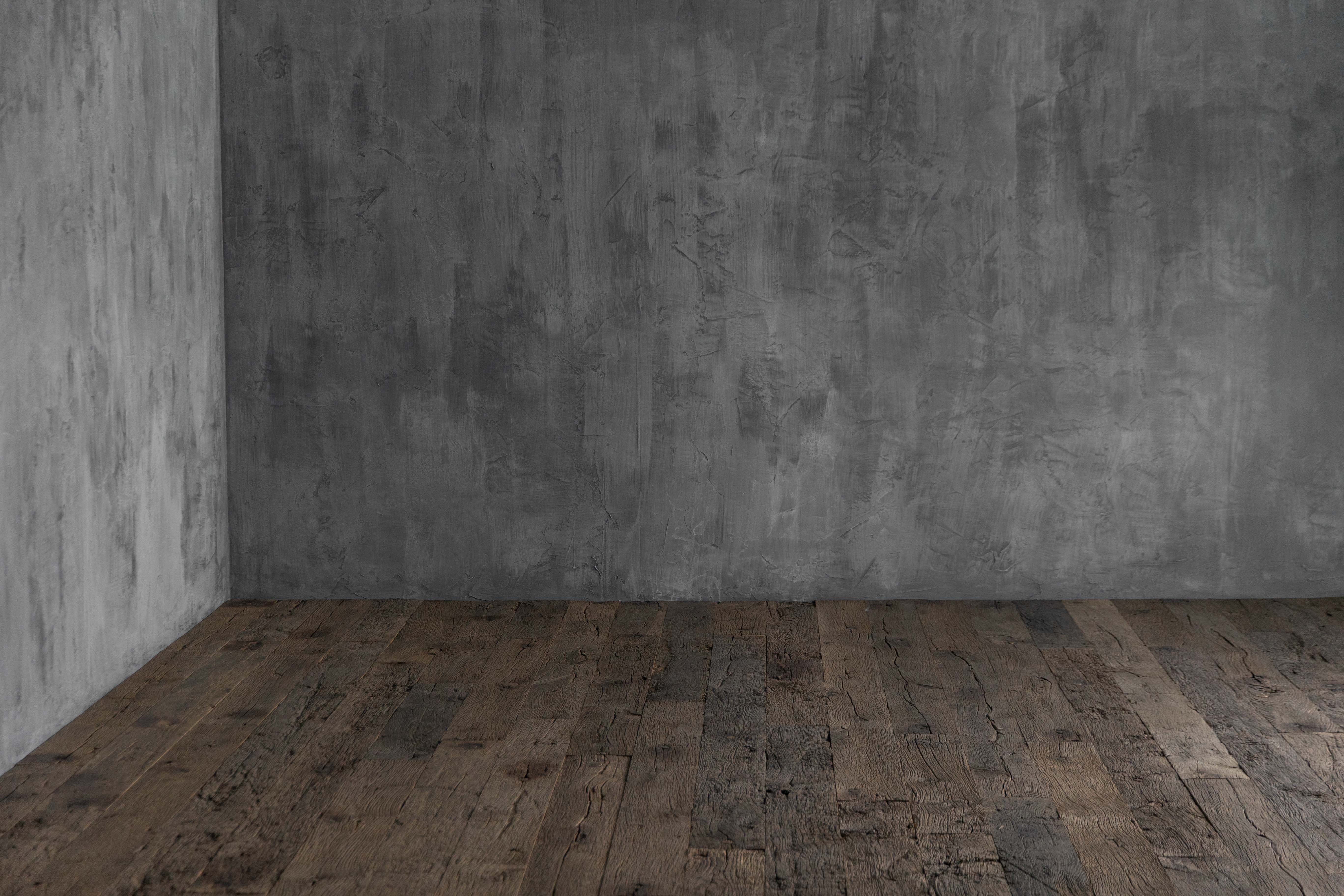 Solid Oak Flooring with Authentic Patina - 20th Century