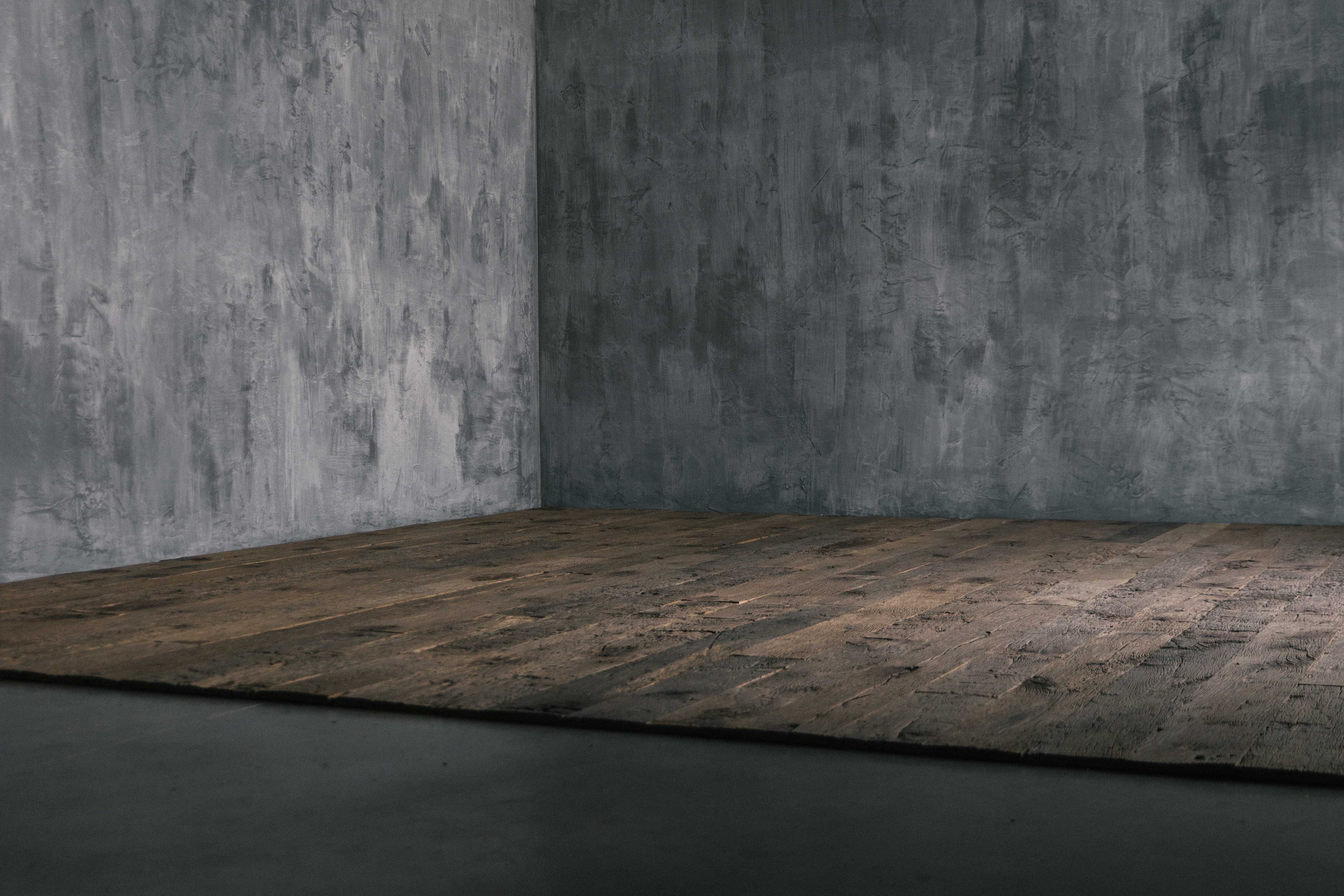 Solid Oak Flooring with Authentic Patina - 20th Century