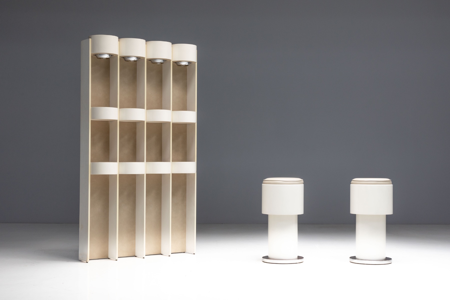 Space Age Modular Bar Set by Joe Colombo, Italy - ca. 1968