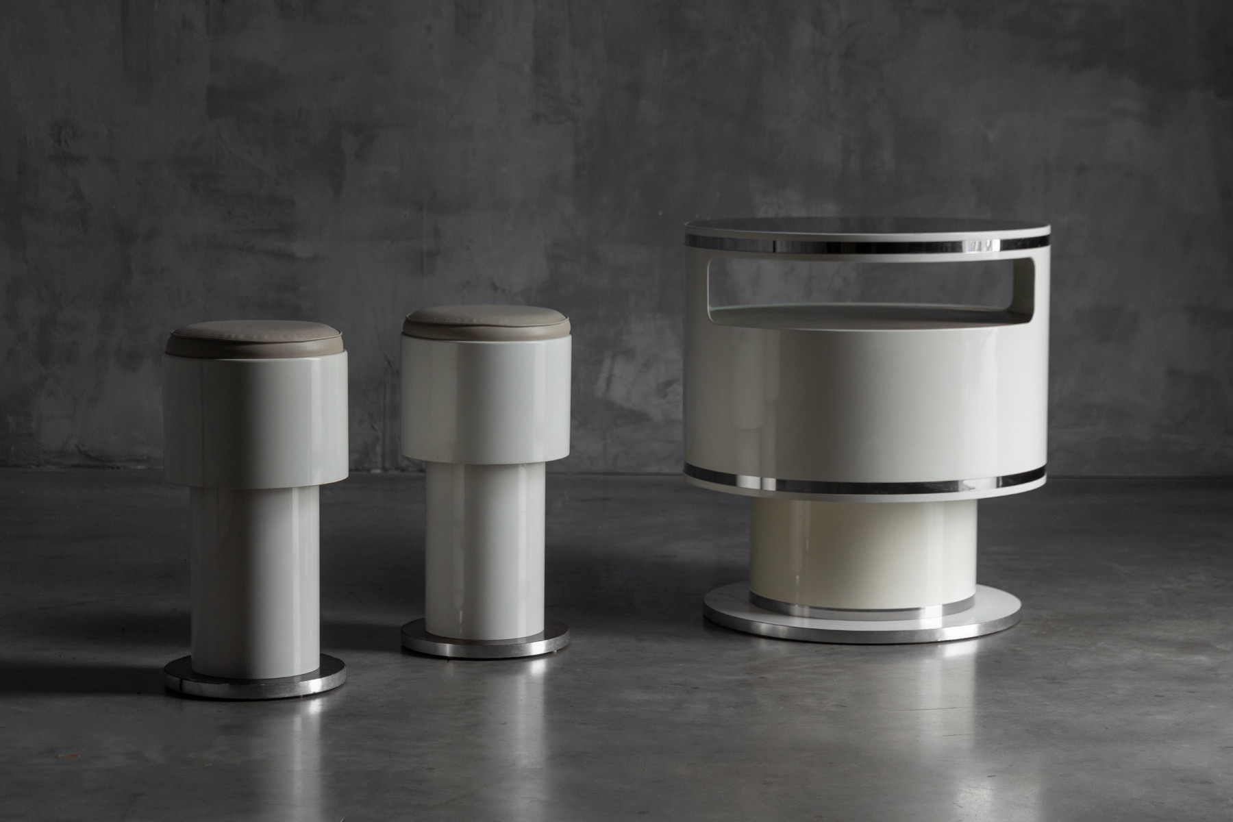 Space Age Modular Bar Set by Joe Colombo, Italy - ca. 1968