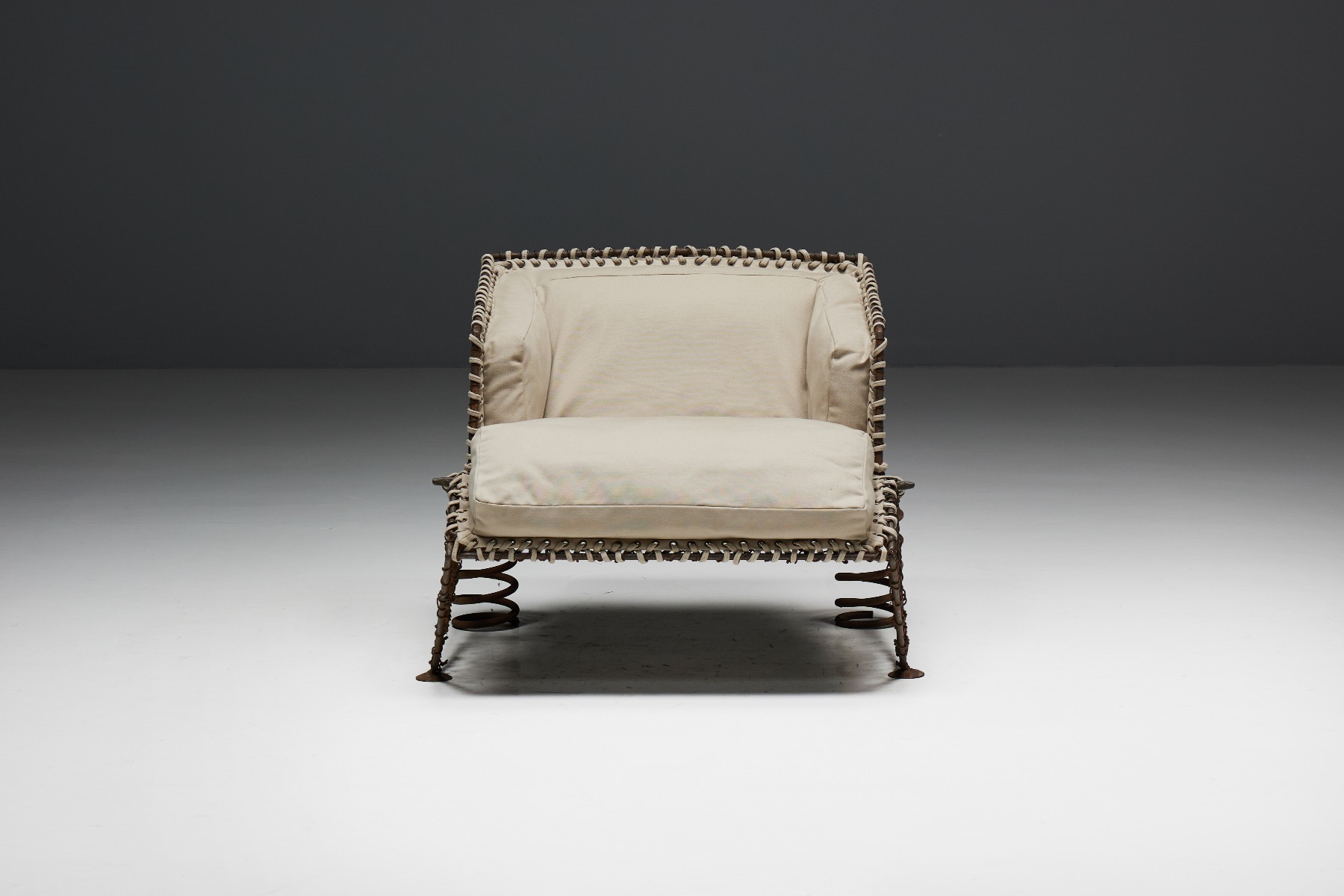 Sprung Steampunk Easy Chair - 1970s