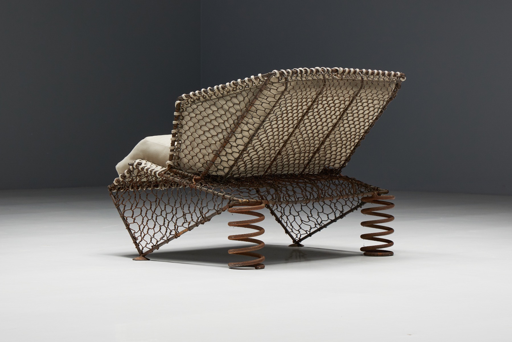 Sprung Steampunk Easy Chair - 1970s