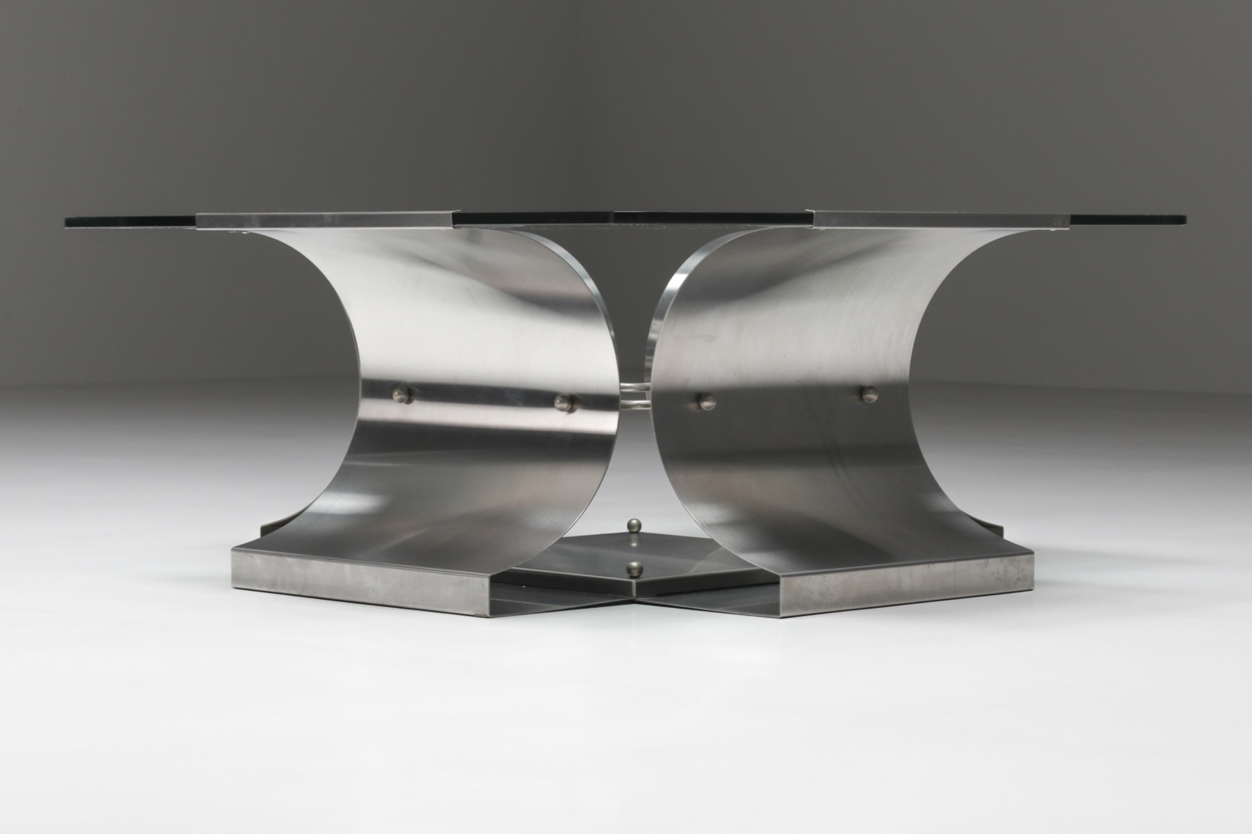 Oscar Niemeyer Inspired Coffee Table - 1970's