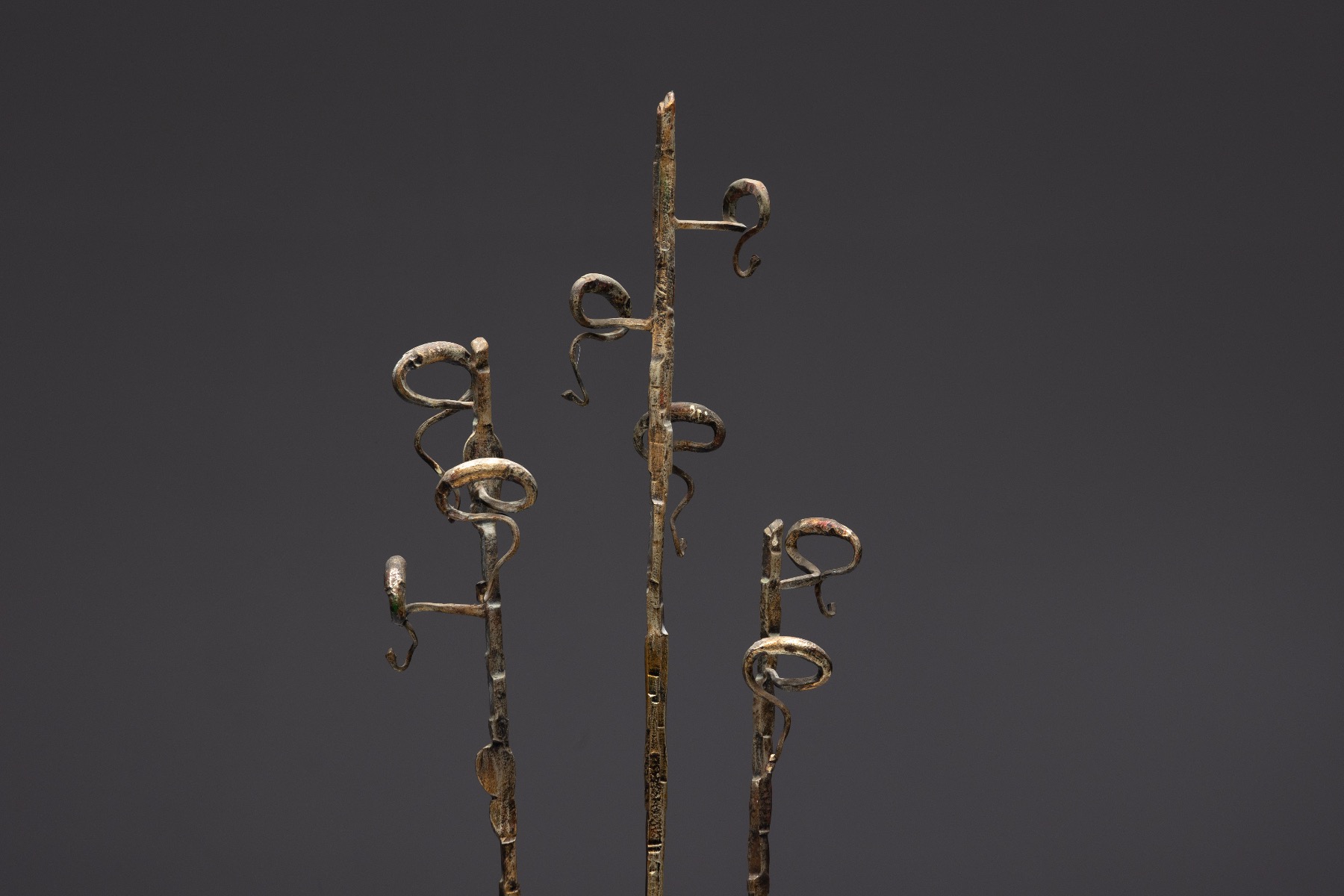 Spiral Coat Rack in Steel - 1920s