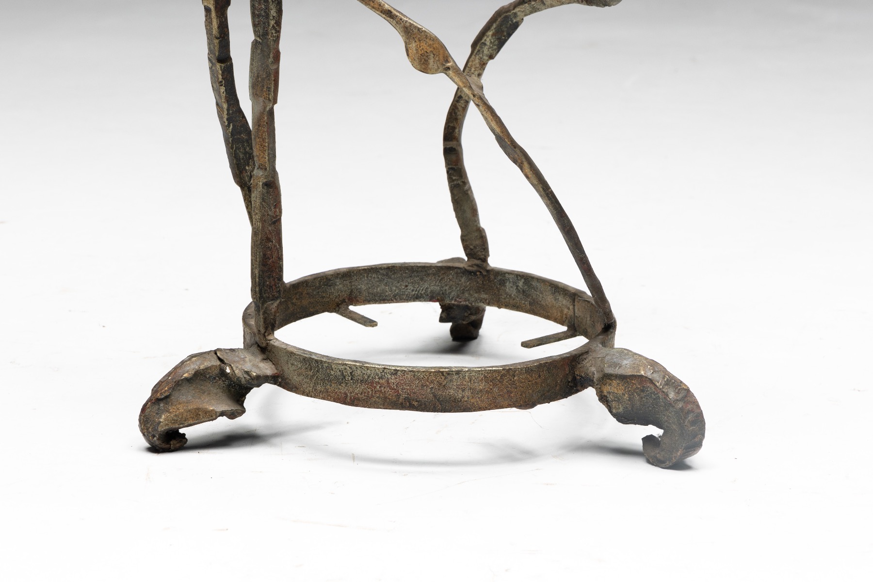 Spiral Coat Rack in Steel - 1920s