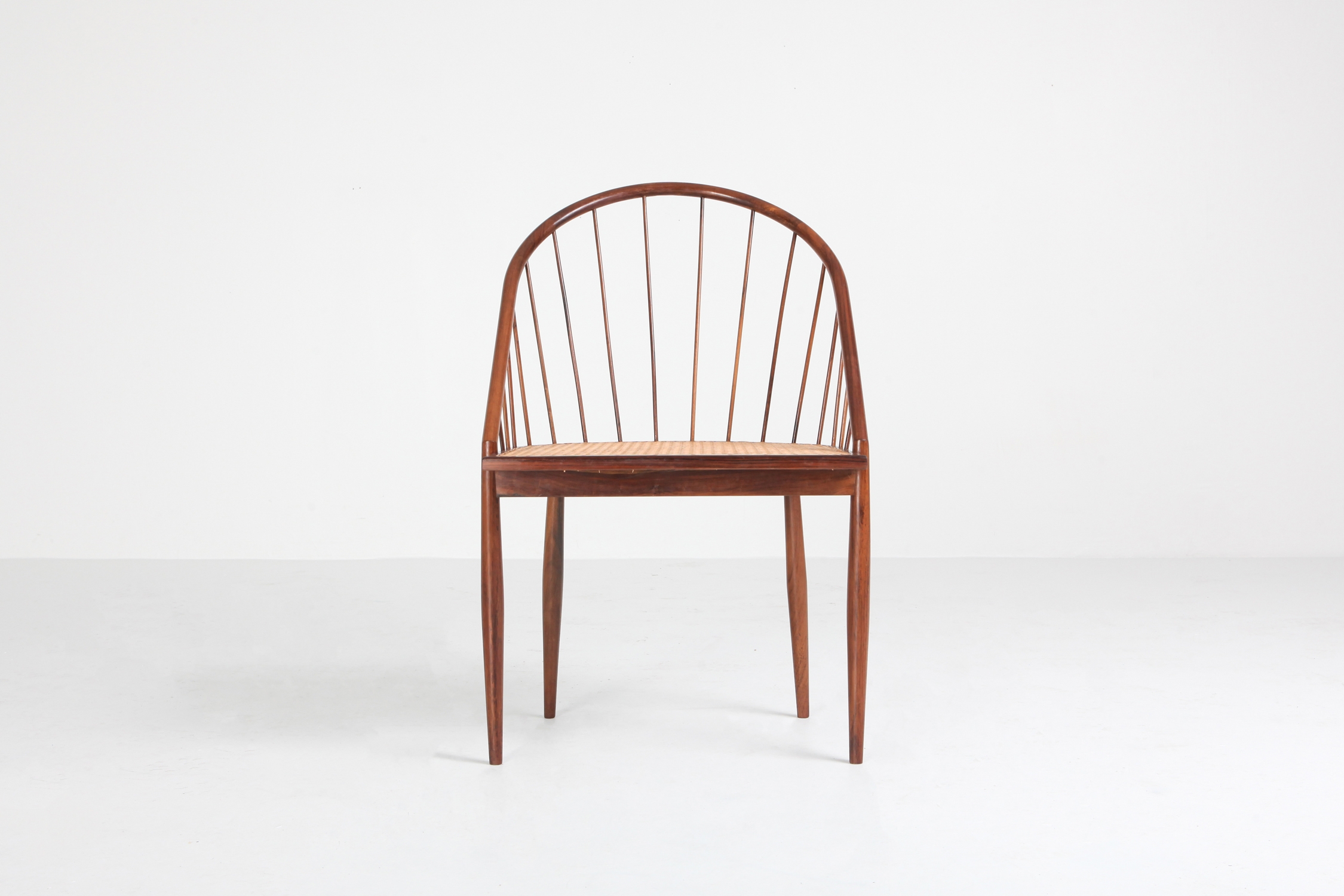 Joaquim Tenreiro Cadeiras Curva Dining Chairs - 1960s