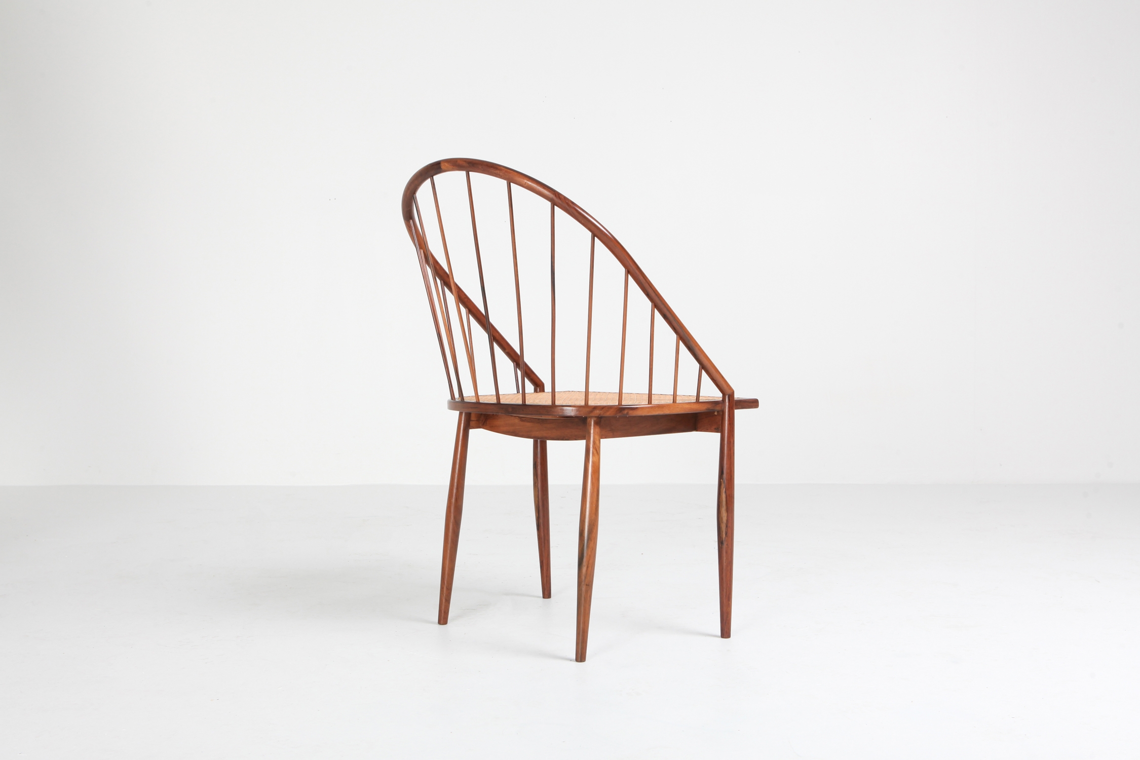 Joaquim Tenreiro Cadeiras Curva Dining Chairs - 1960s