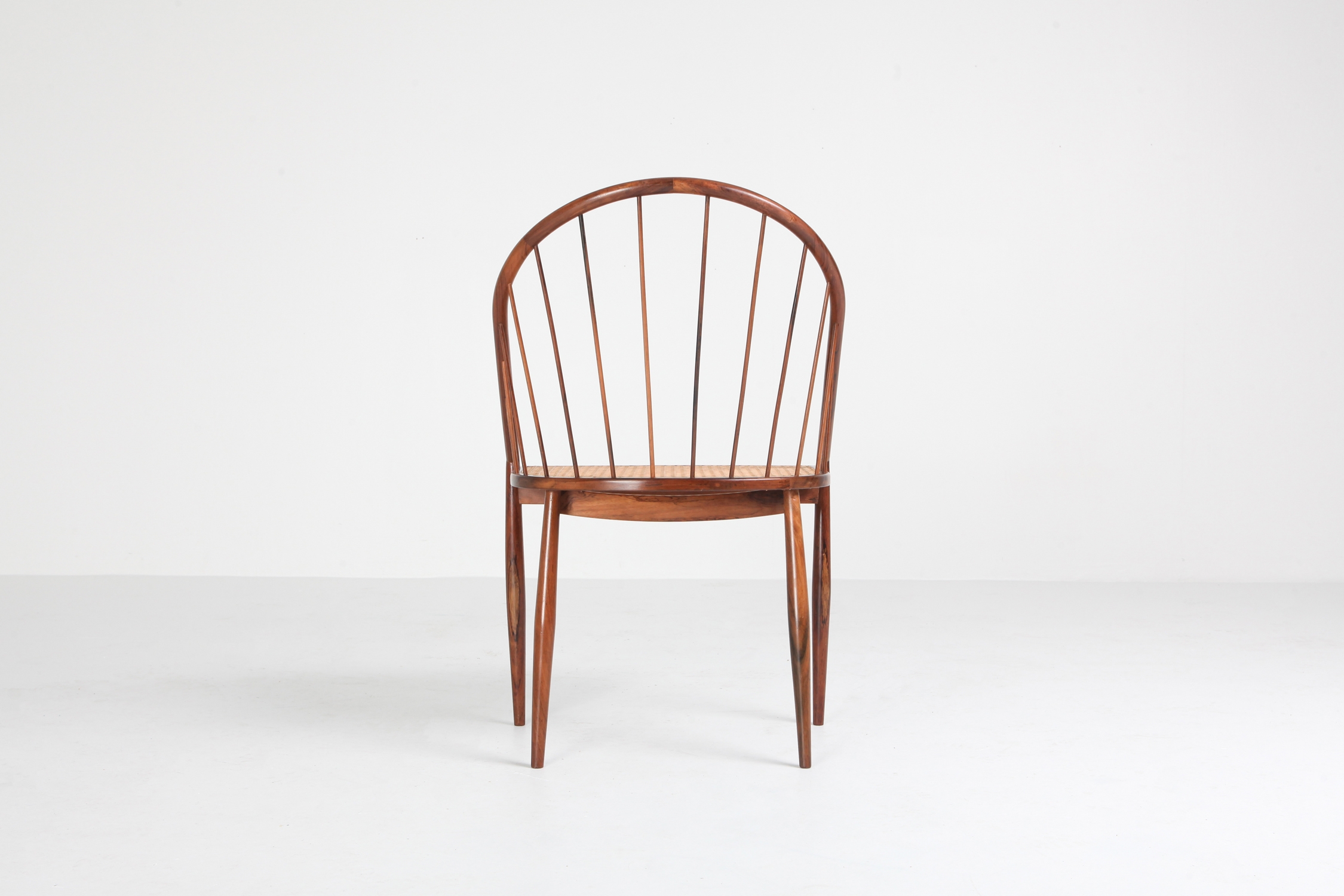 Joaquim Tenreiro Cadeiras Curva Dining Chairs - 1960s
