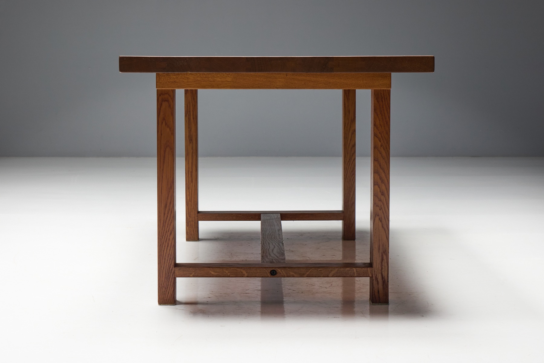 T01D Dining Table by Pierre Chapo - 1960s