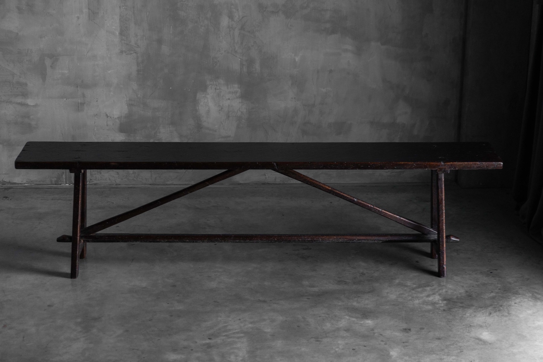 Rustic Vernacular Console Table, France - Early 20th Century