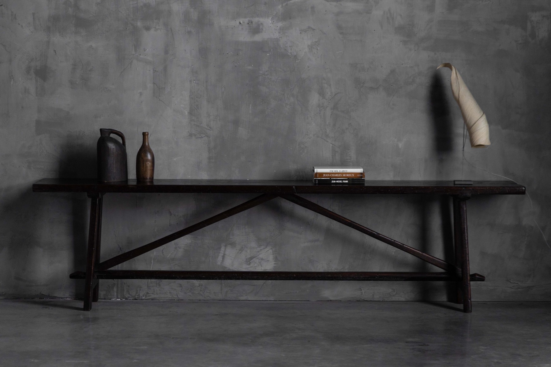 Rustic Vernacular Console Table, France - Early 20th Century