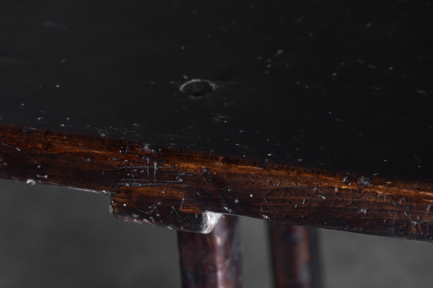 Rustic Vernacular Console Table, France - Early 20th Century