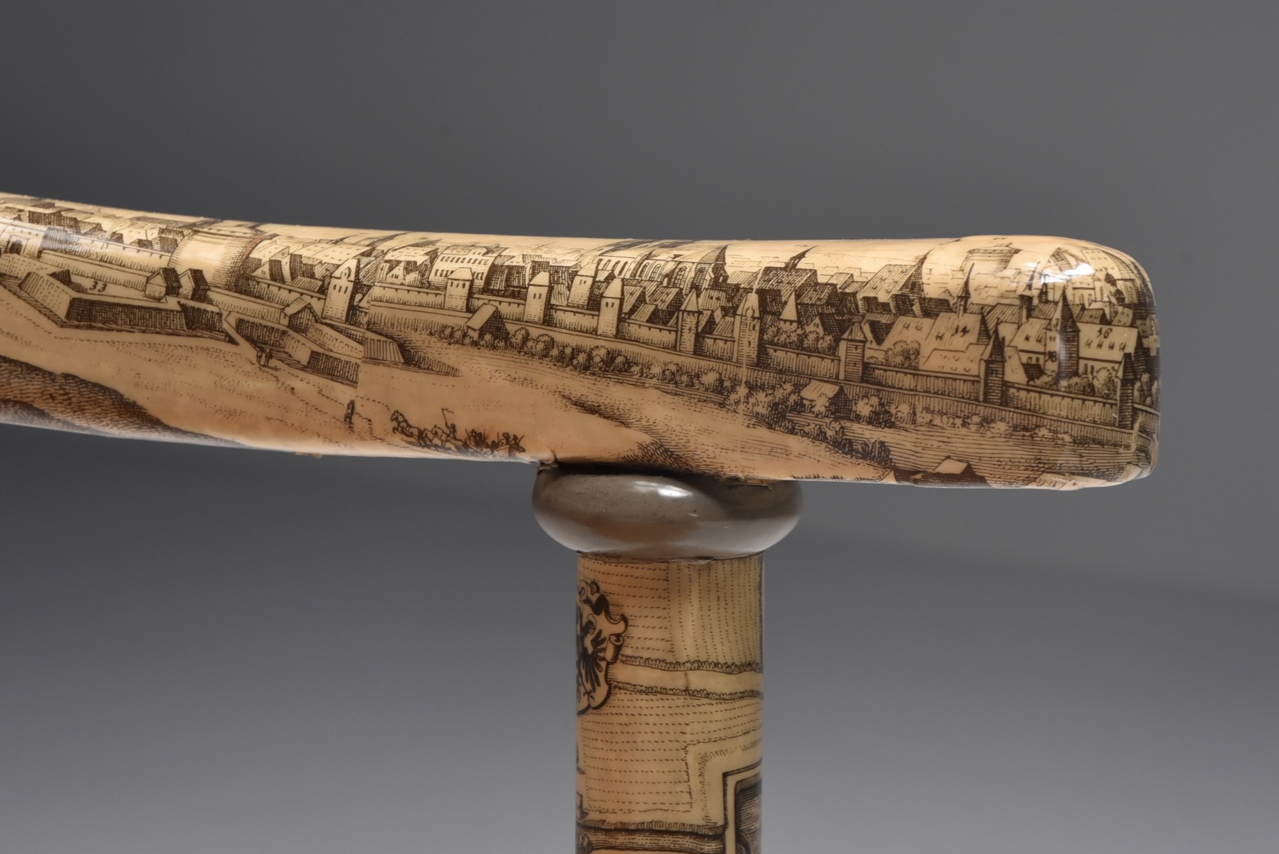 Thonet Chair with Fornasetti Style Print - 1905