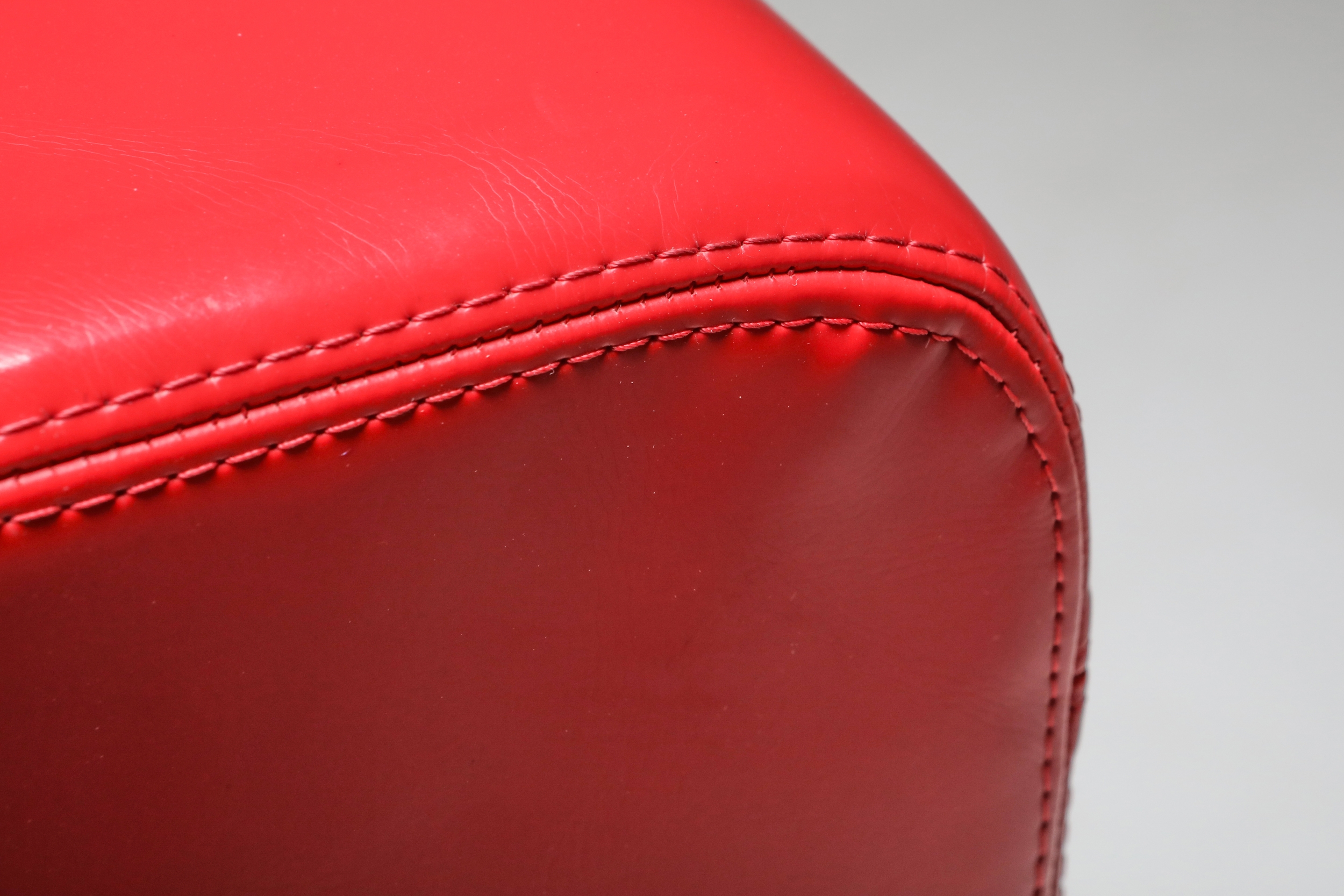 Karelia Red Lounge Chair by Liisi Beckmann for Zanotta - 1960s